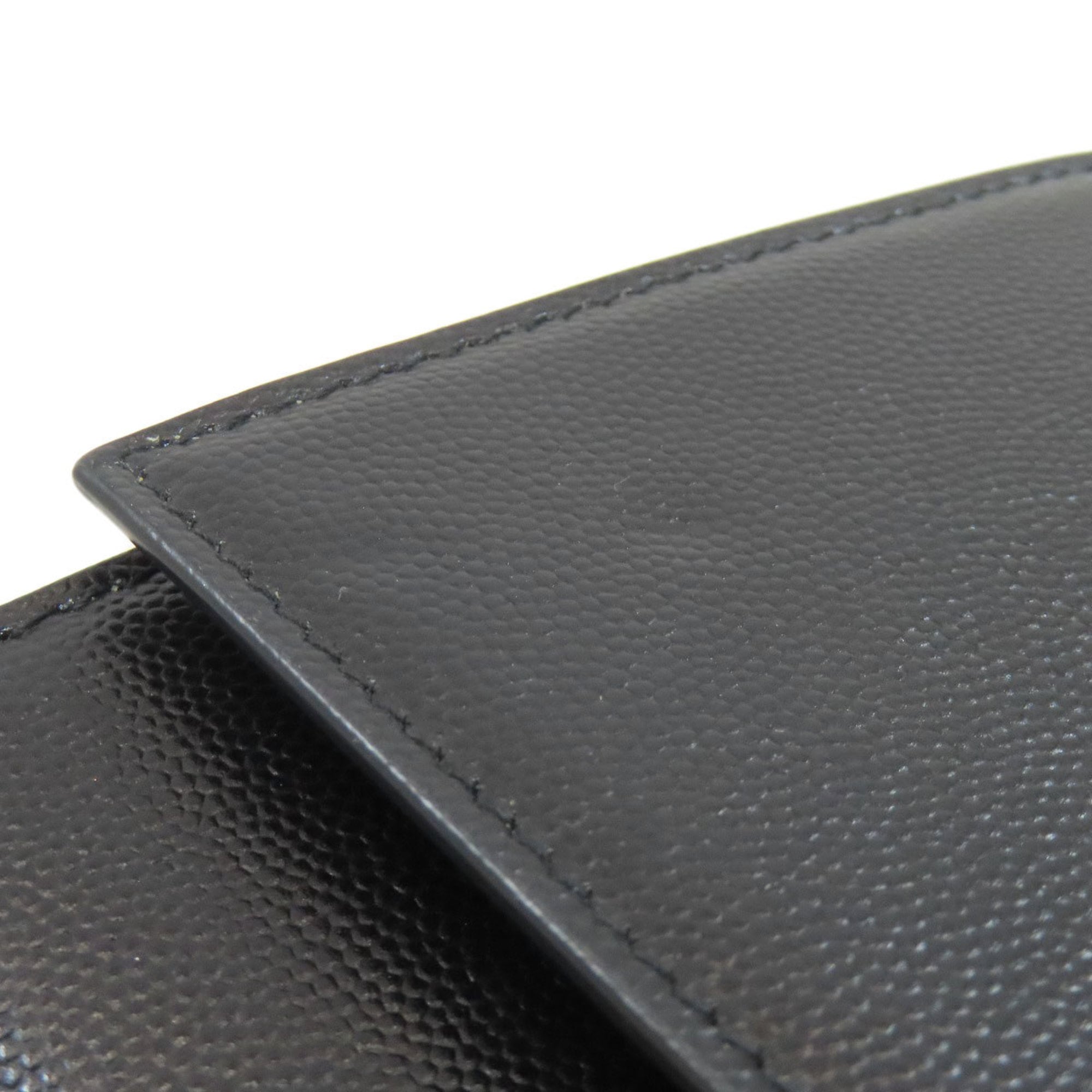 Saint Laurent Black Leather Shoulder Bag (Pre-Owned)