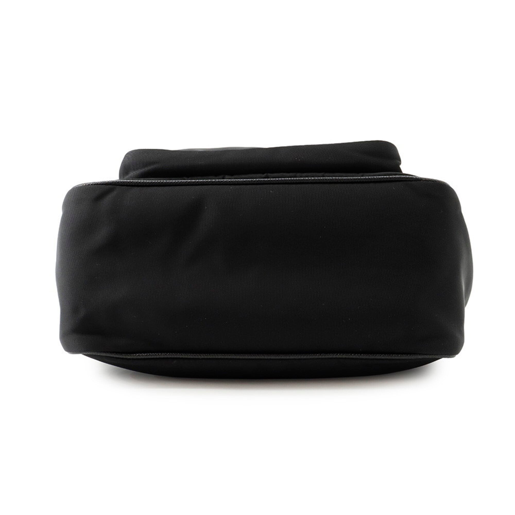 Prada Black Nylon Handbag Shoulder Bag (Pre-Owned)