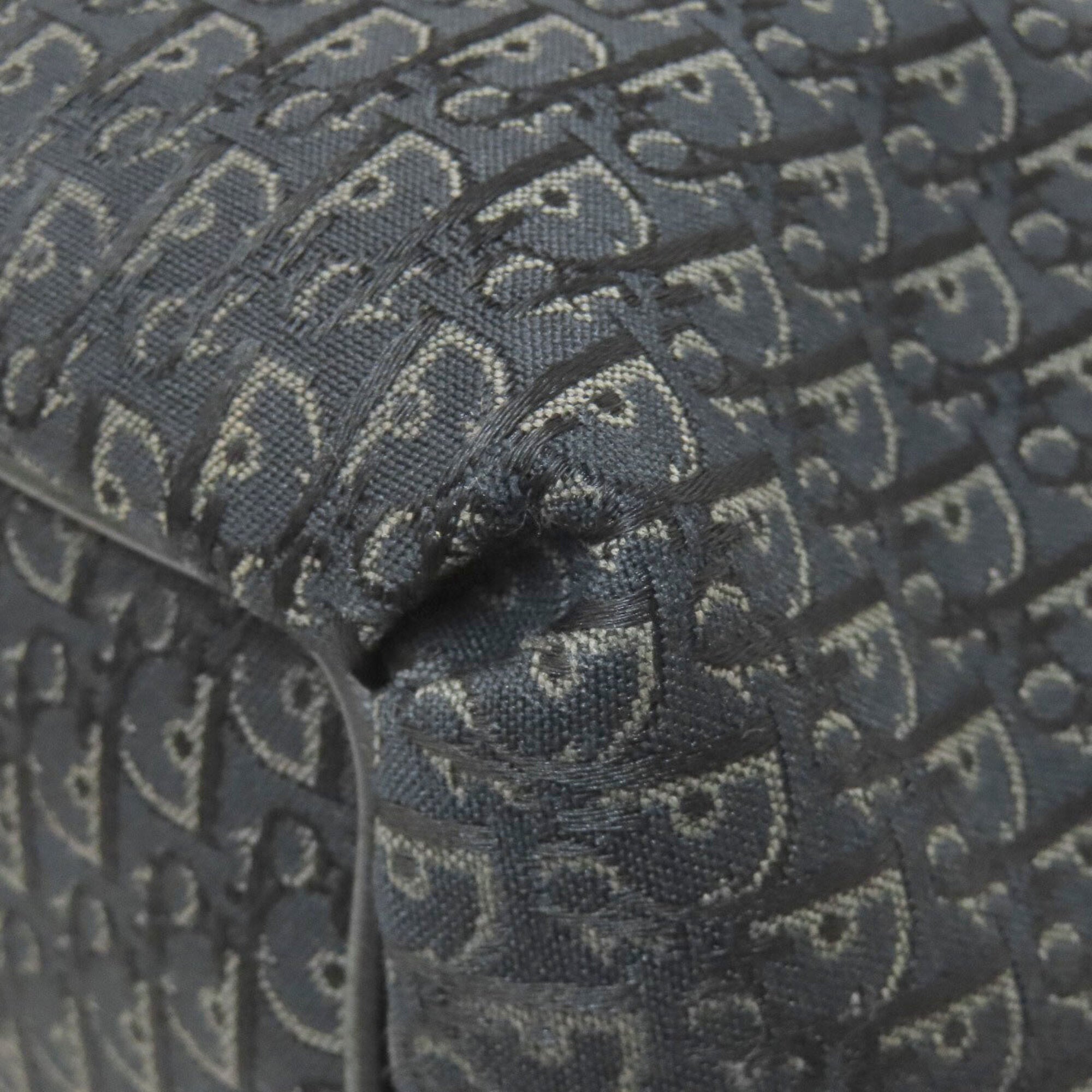 Christian Dior Black Canvas Tote Bag (Pre-Owned)