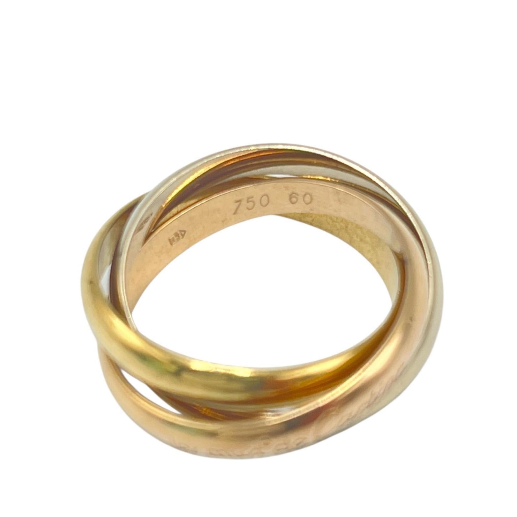 Cartier Gold Silver Pink Gold Yellow Gold (18K) Pink Gold (18K) White Gold (18K) Band Ring (Pre-Owned)