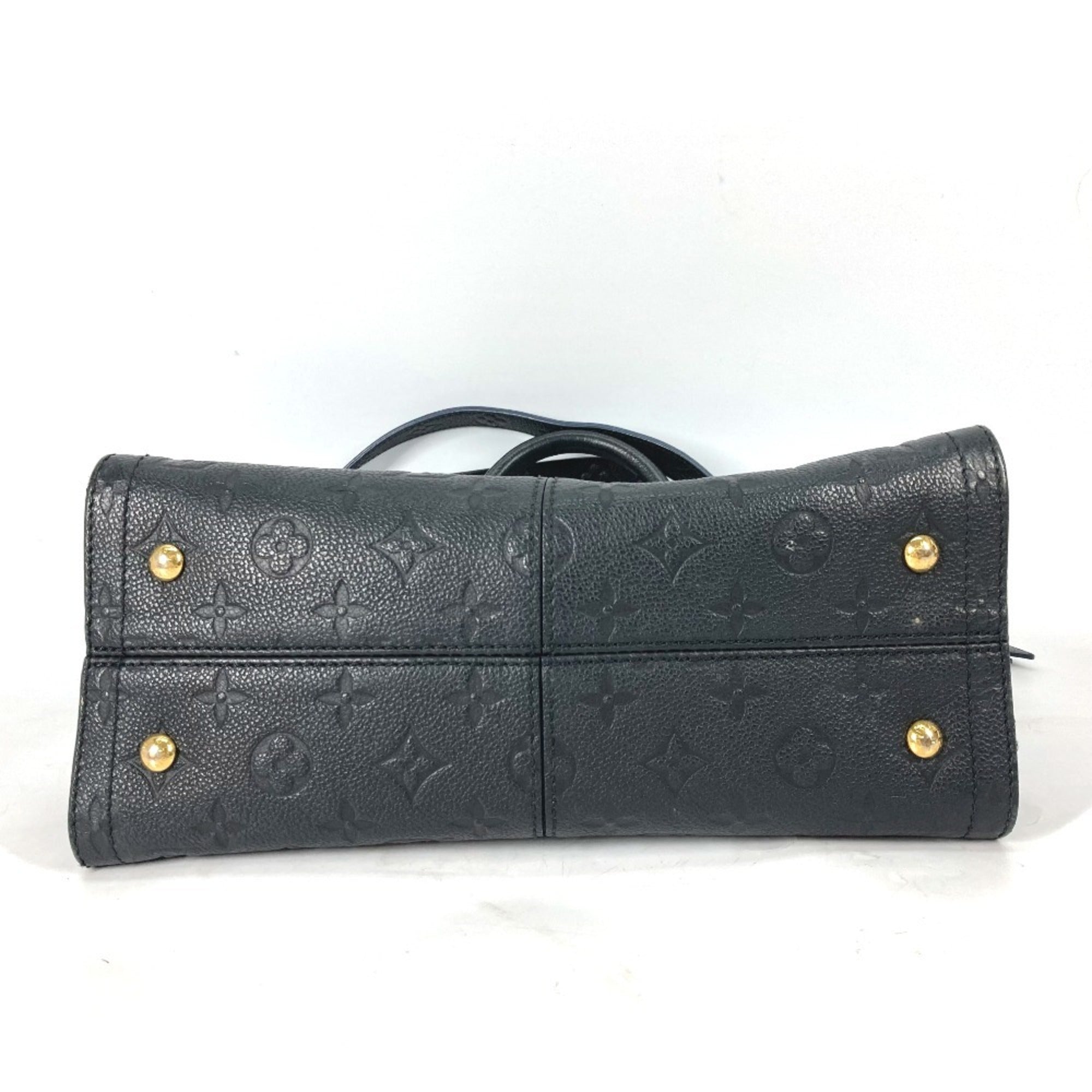 Louis Vuitton Navy Monogram Empreinte Leather Handbag Shoulder Bag (Pre-Owned)