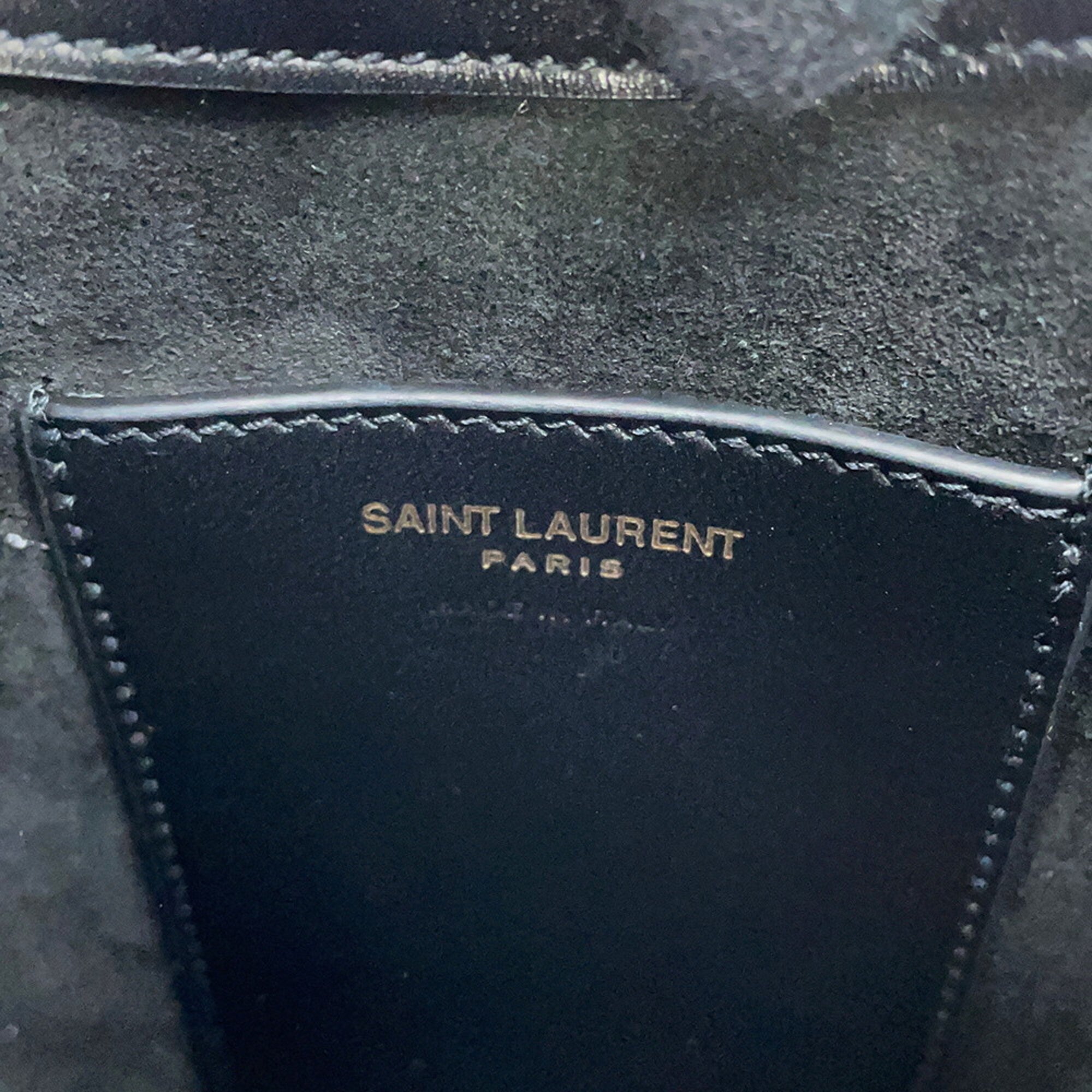 Yves Saint Laurent Black Leather Shoulder Bag (Pre-Owned)