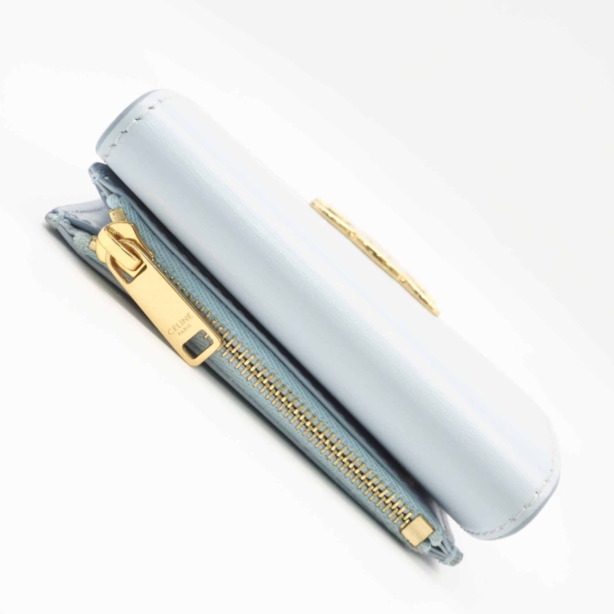 Celine Blue Wallet (Tri-Fold) (Pre-Owned)