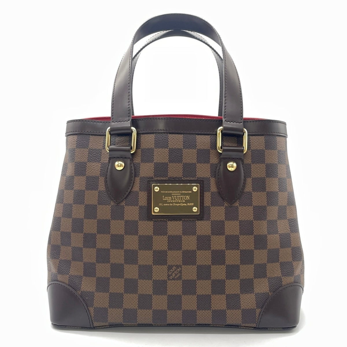 Louis Vuitton Damier Canvas Ebene Damier Canvas Tote Bag (Pre-Owned)