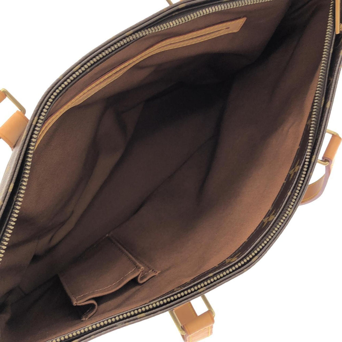 Louis Vuitton Marron Coated Canvas Handbag (Pre-Owned)