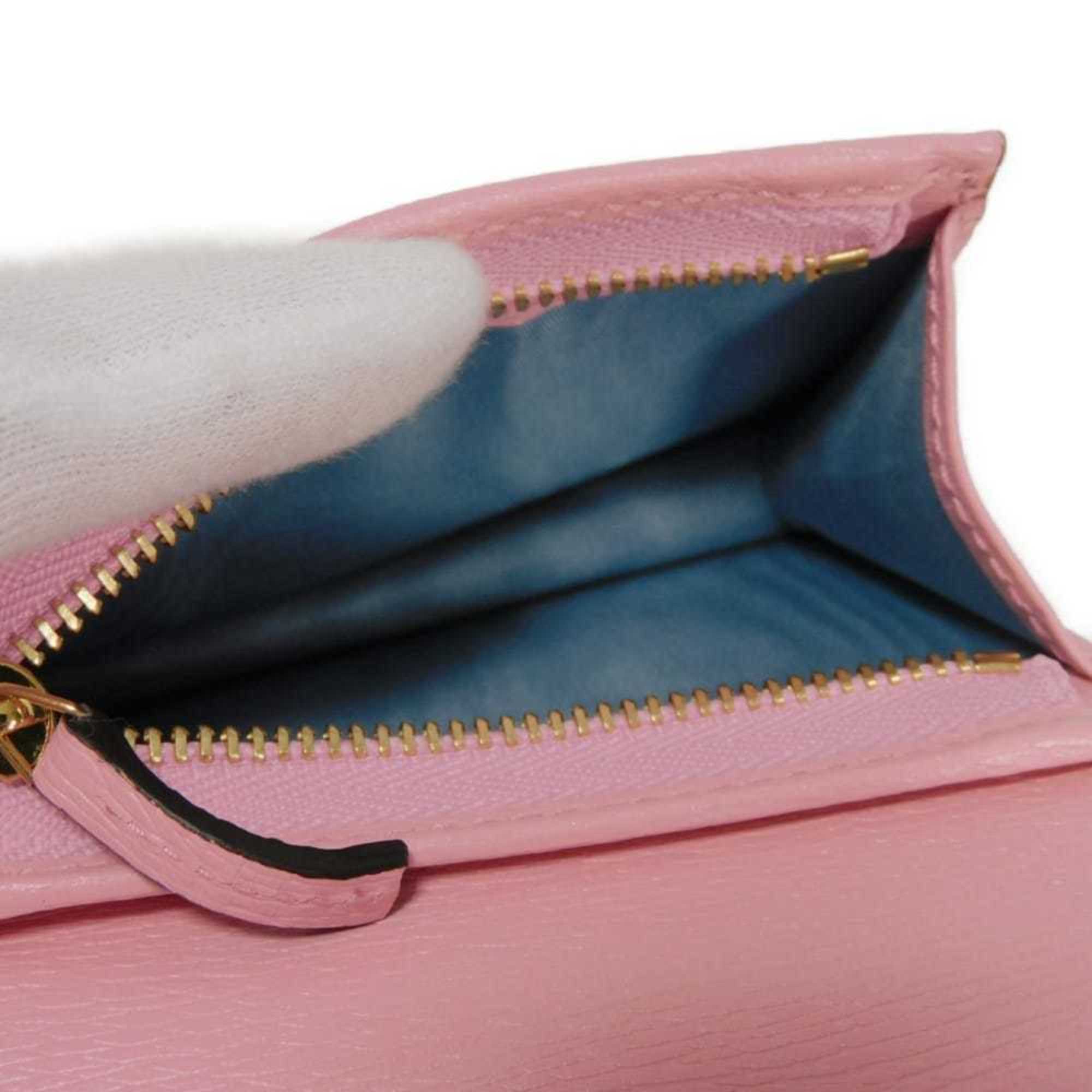 Gucci Light Pink Pink Leather Wallet (Bi-Fold) (Pre-Owned)