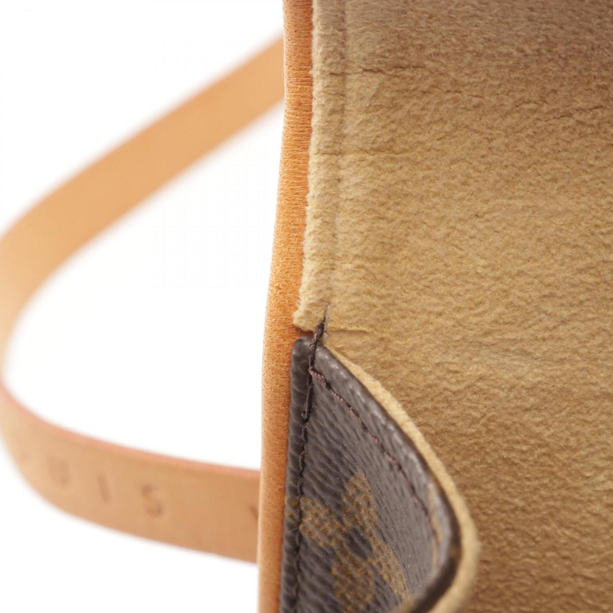 Louis Vuitton Brown Pvc Coated Canvas Leather Fanny Pack Handbag (Pre-Owned)