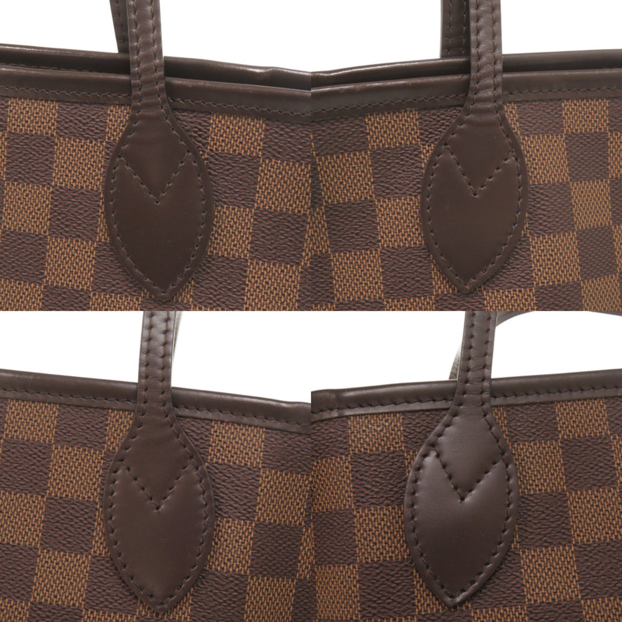 Louis Vuitton Brown Damier Canvas Tote Bag (Pre-Owned)