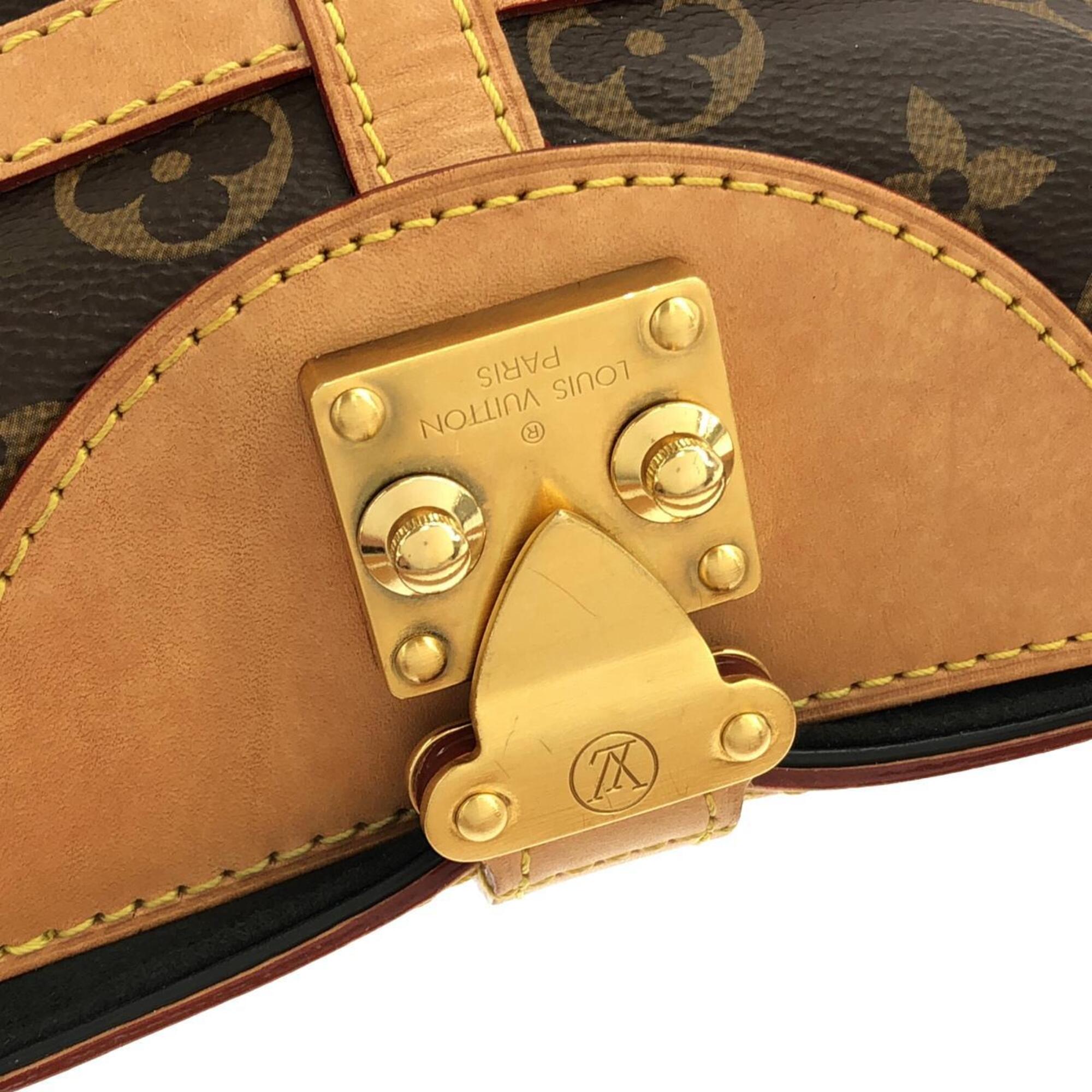 Louis Vuitton Marron Coated Canvas Handbag (Pre-Owned)