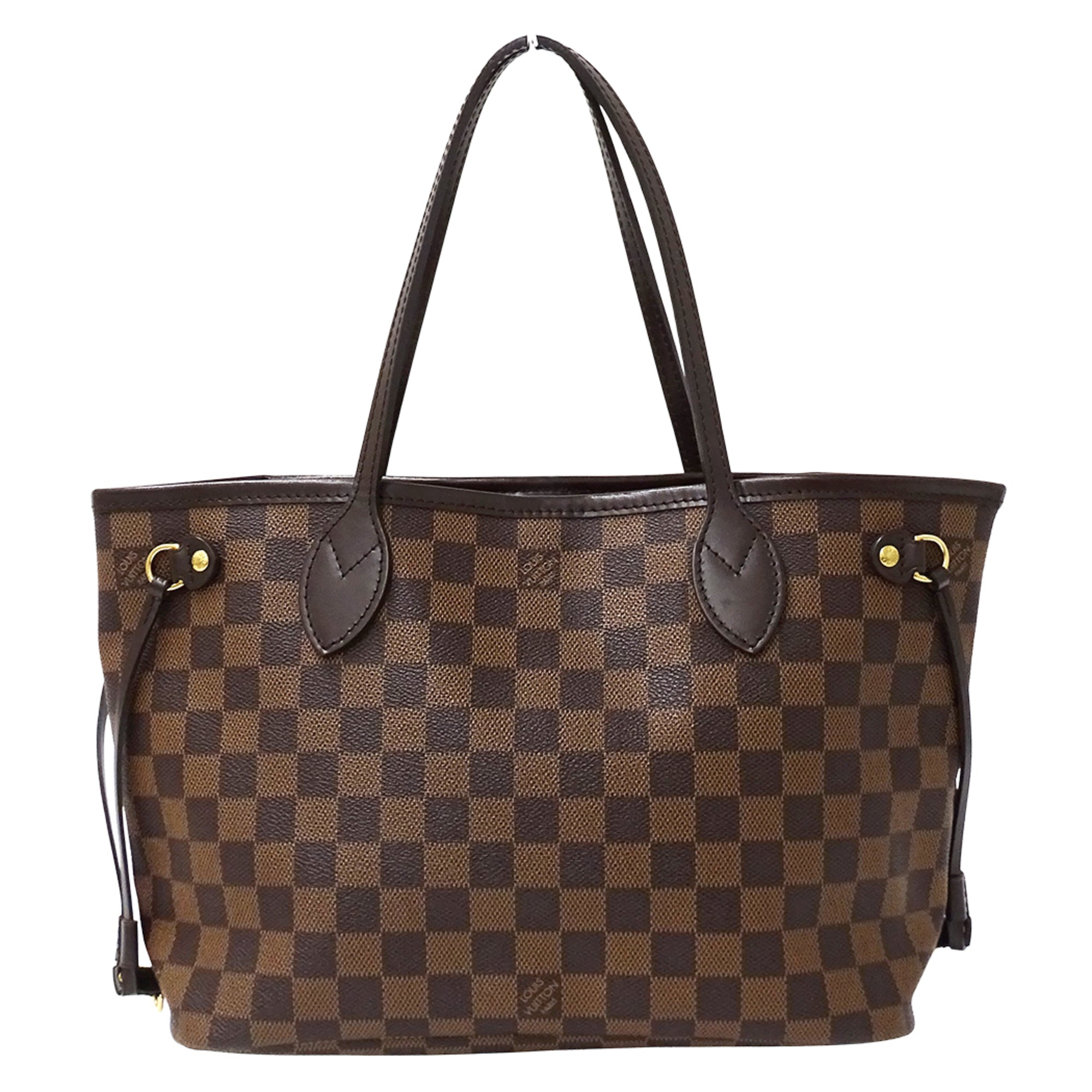 Louis Vuitton Brown Damier Canvas Damier Canvas Handbag Tote Bag (Pre-Owned)