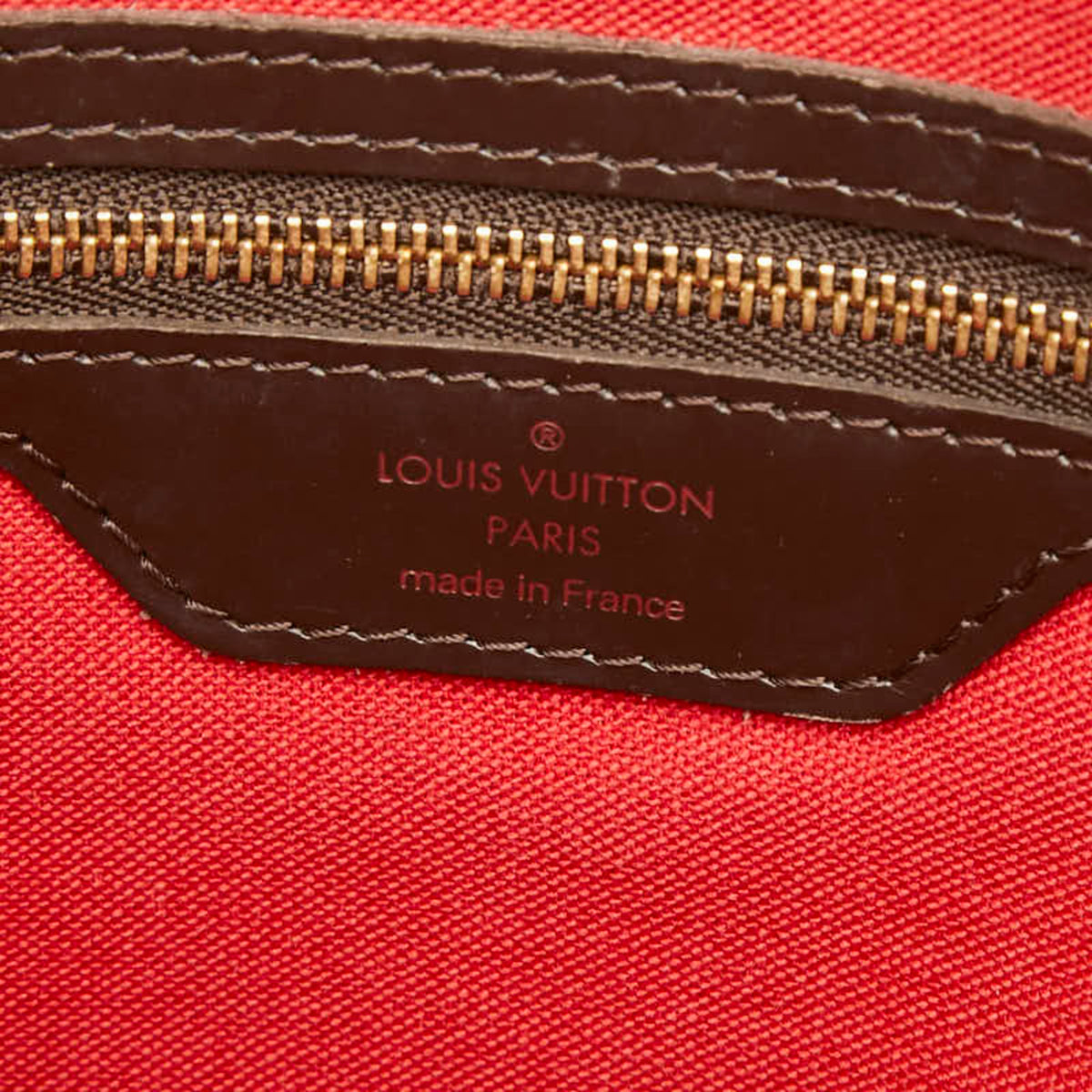 Louis Vuitton Brown Pvc Leather Shoulder Bag Tote Bag (Pre-Owned)