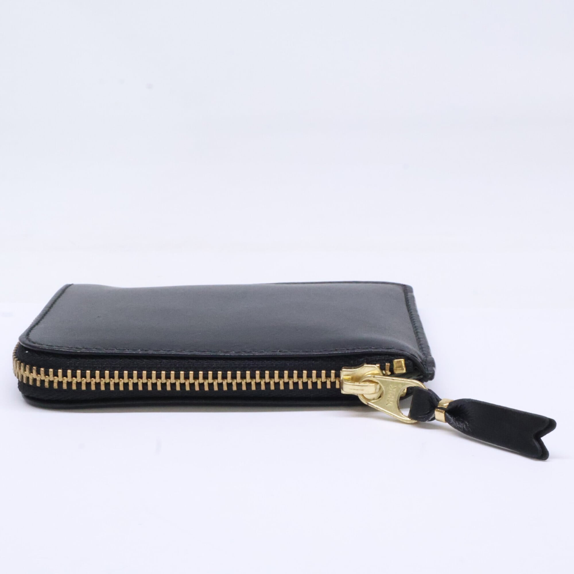 Comme Des Garçons Black Leather Coin Purse/Coin Case (Pre-Owned)
