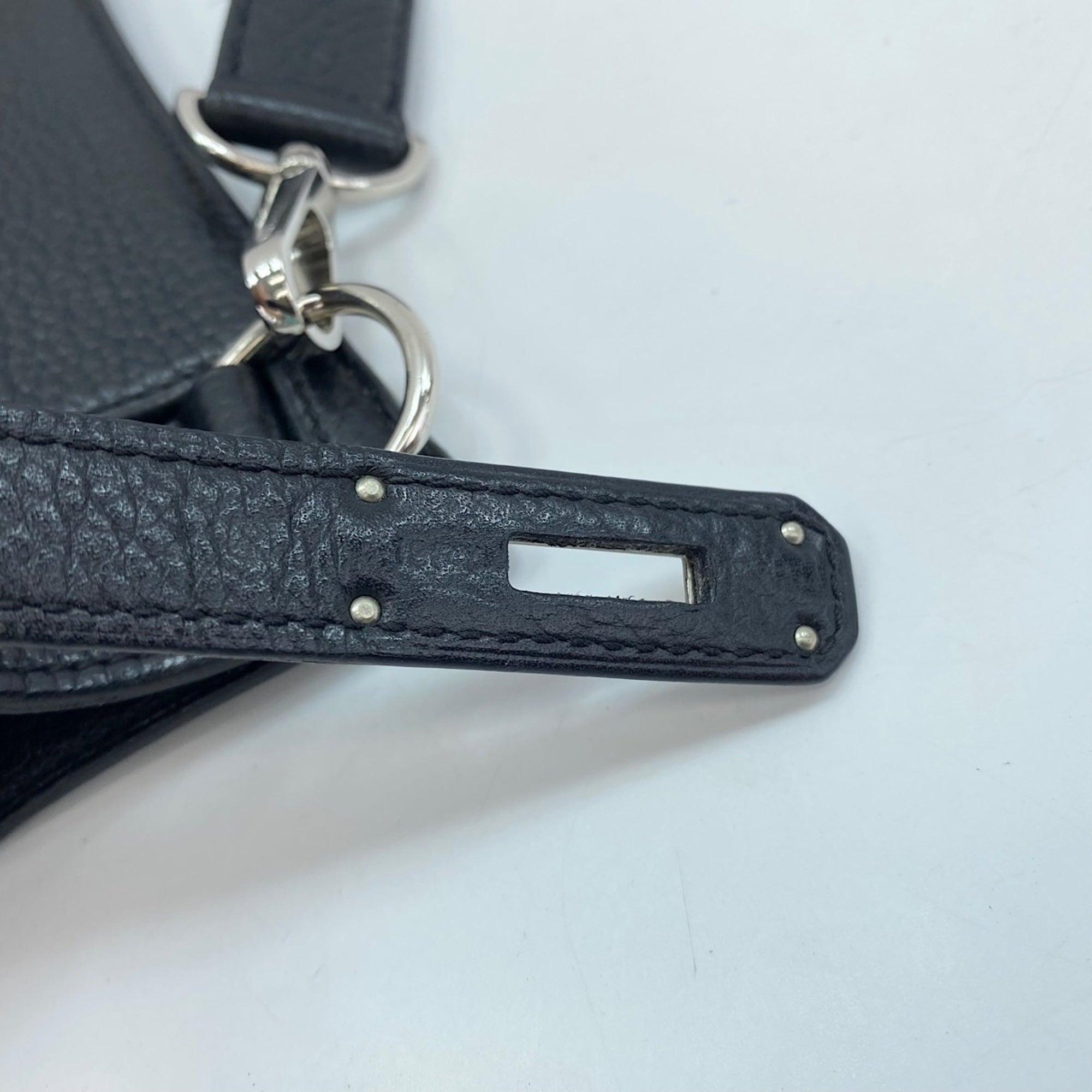 Hermes Jypsiere Black Shoulder Bag (Pre-Owned)