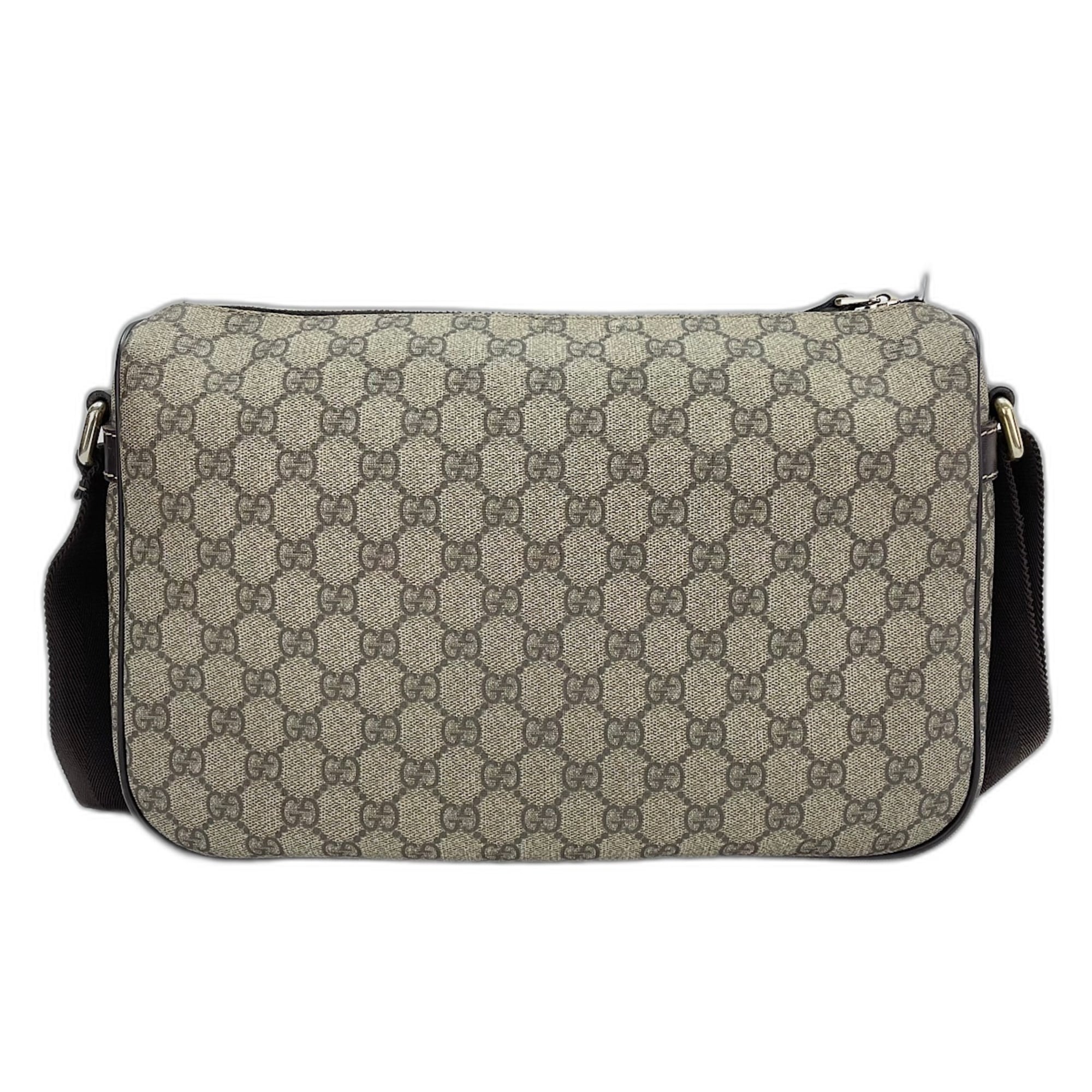Gucci Gg Plus Beige Gg Plus Shoulder Bag (Pre-Owned)