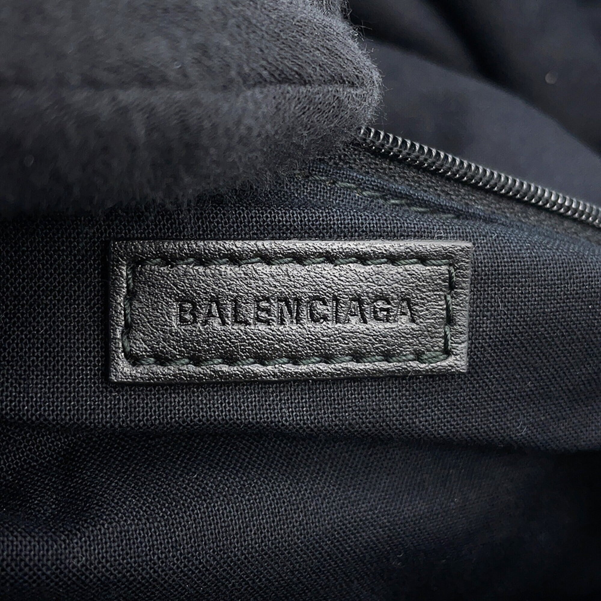Balenciaga Black Nylon Backpack Handbag (Pre-Owned)