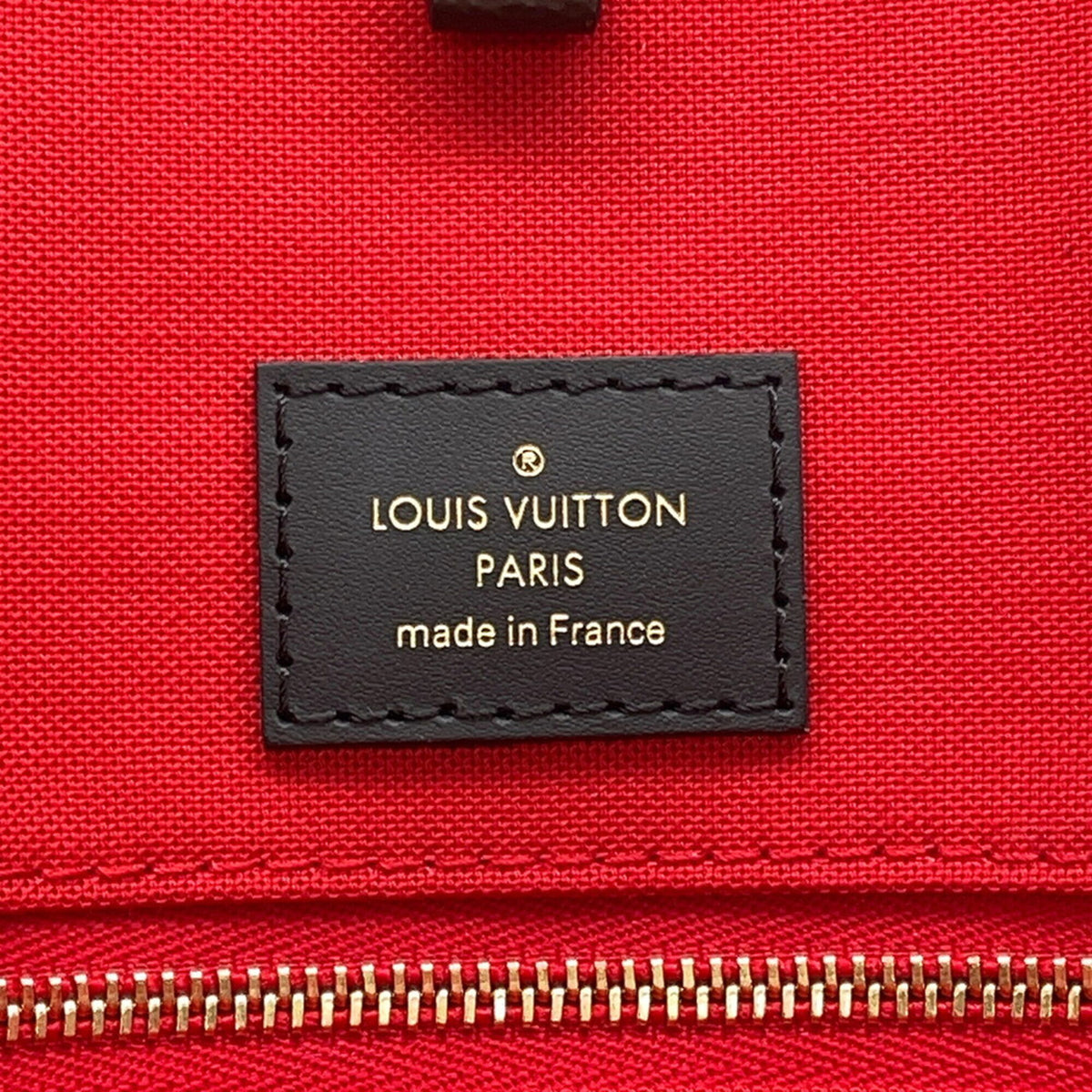 Louis Vuitton Monogram Reverse Red Color Monogram Reverse Handbag Shoulder Bag Tote Bag (Pre-Owned)