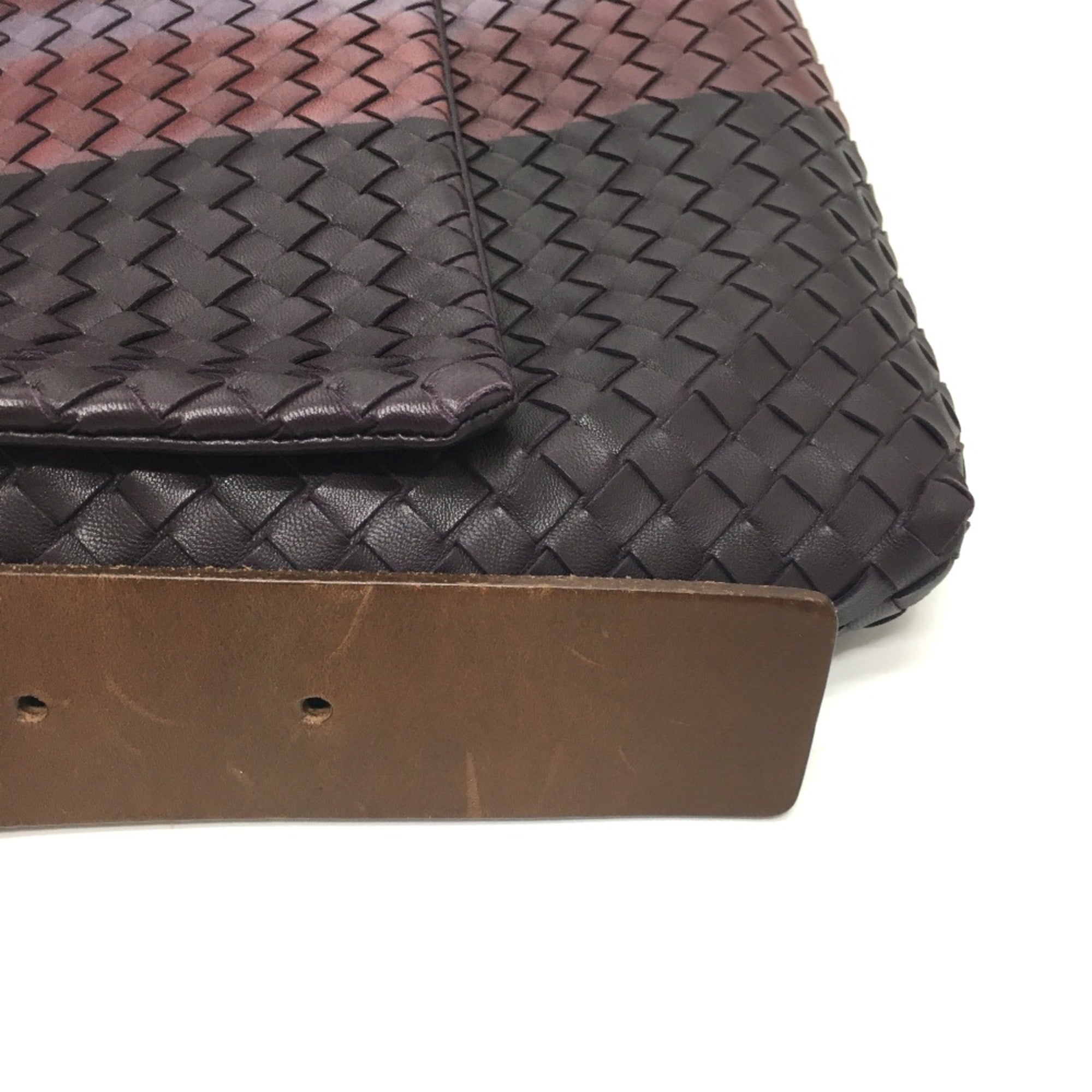Bottega Veneta Brown Leather Shoulder Bag (Pre-Owned)