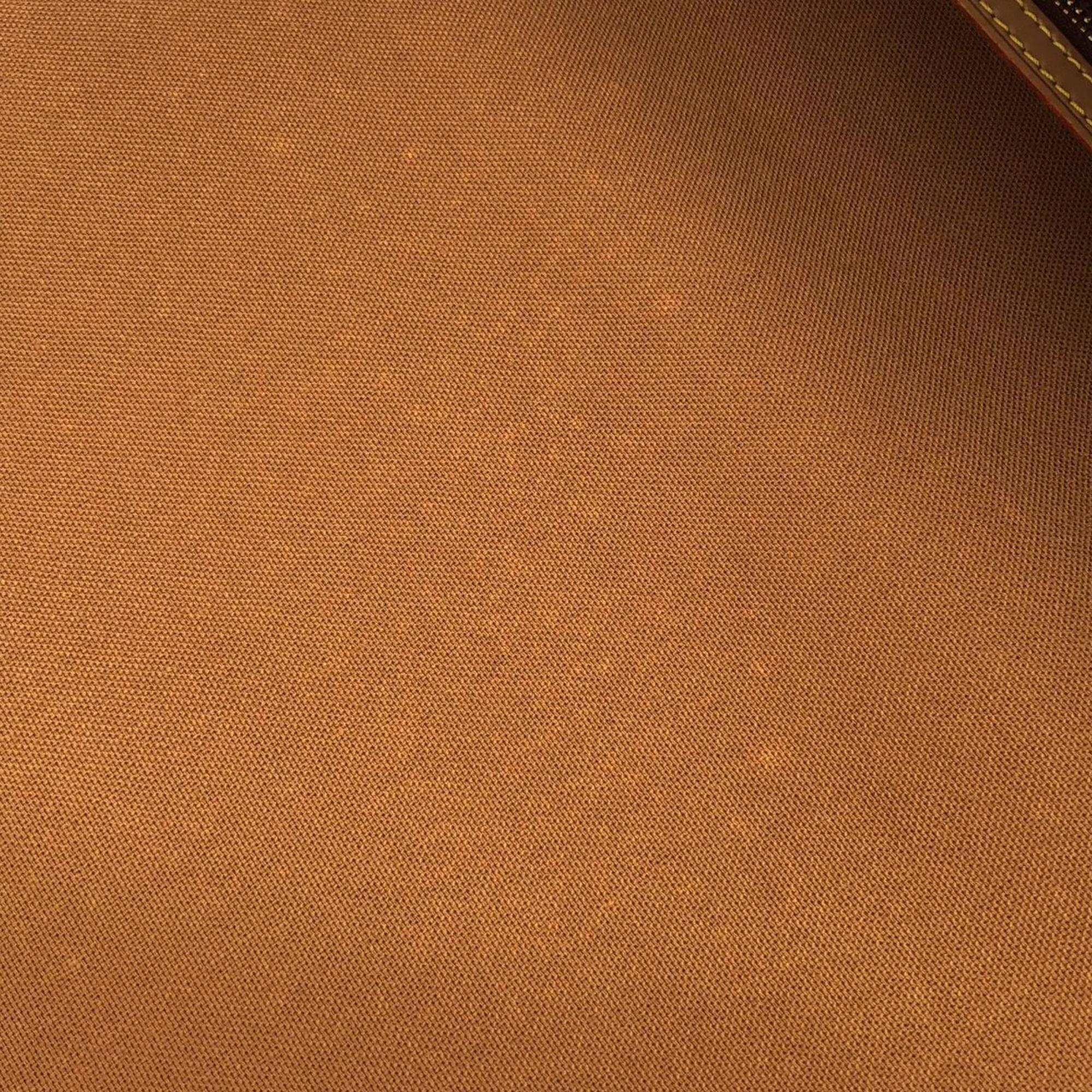 Louis Vuitton Marron Coated Canvas Shoulder Bag (Pre-Owned)