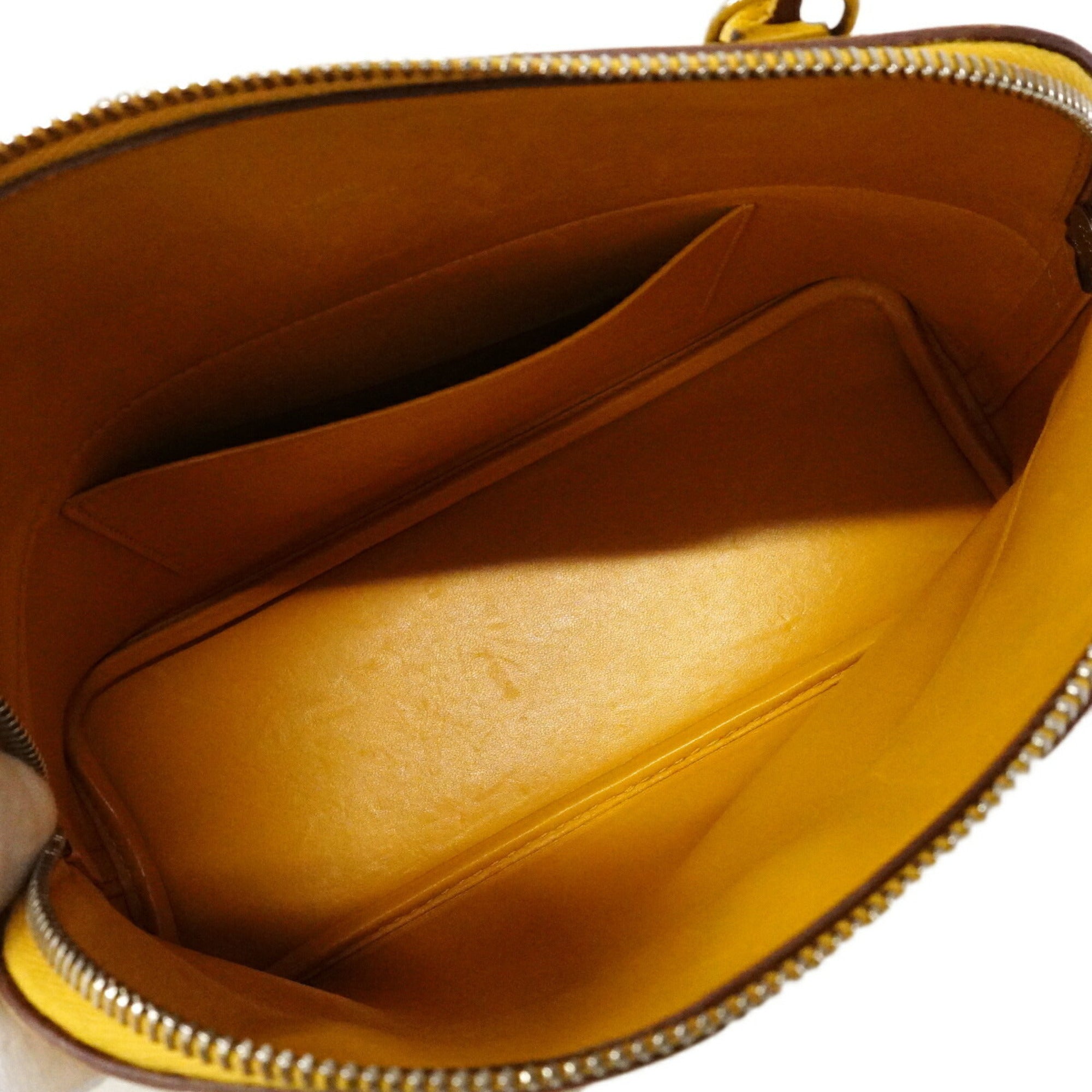 Hermes Yellow Epsom Leather Handbag (Pre-Owned)