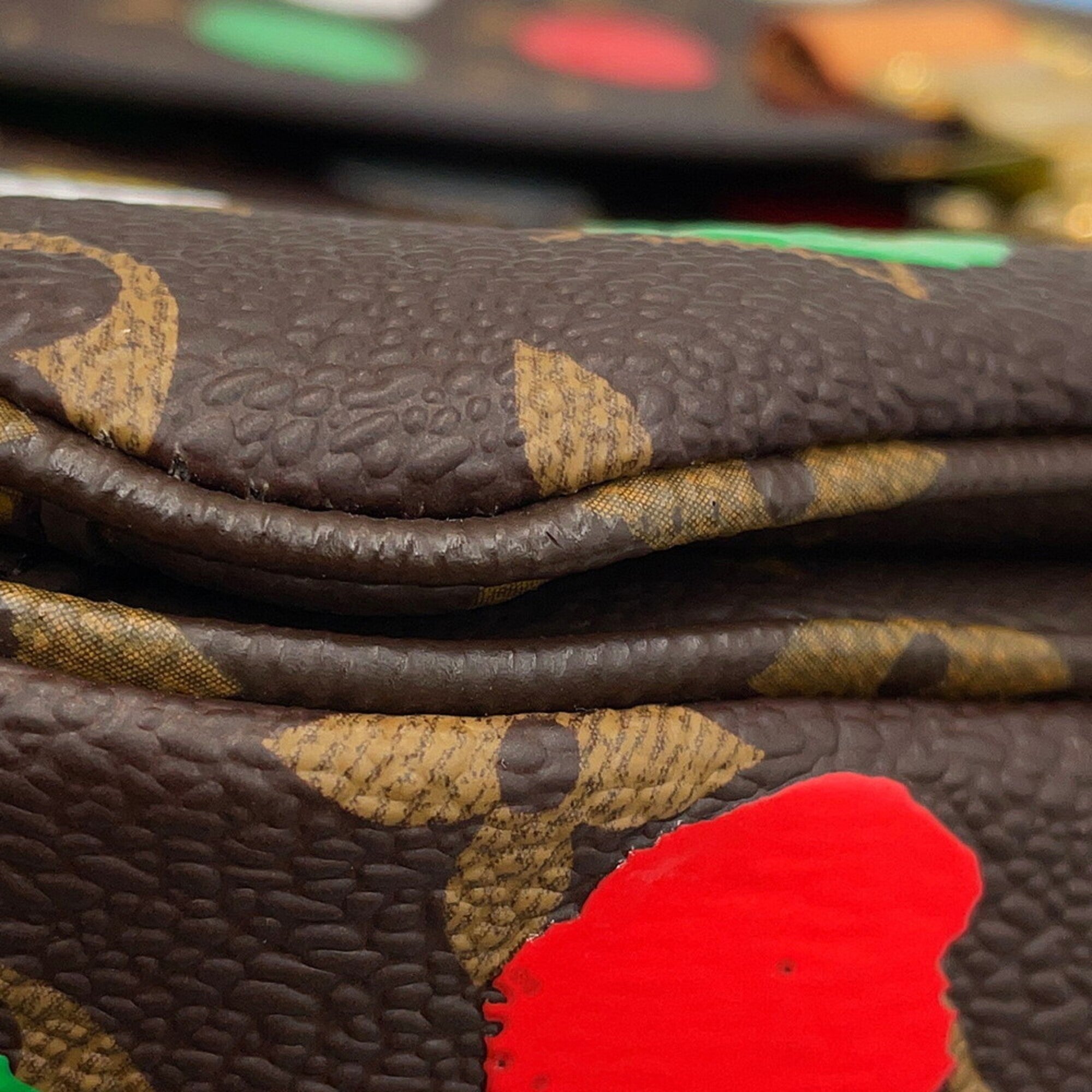 Louis Vuitton Monogram Brown Monogram Multi-Color Monogram Handbag Pochette (Pre-Owned)