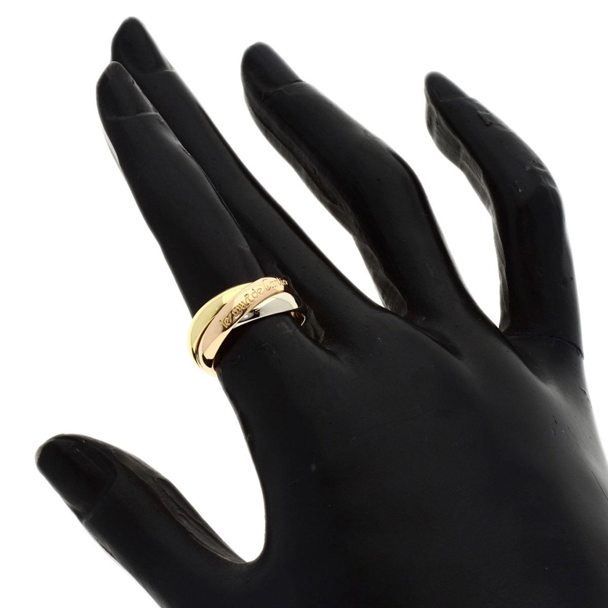 Cartier Yellow Gold (18K) Pink Gold (18K) White Gold (18K) Band Ring (Pre-Owned)
