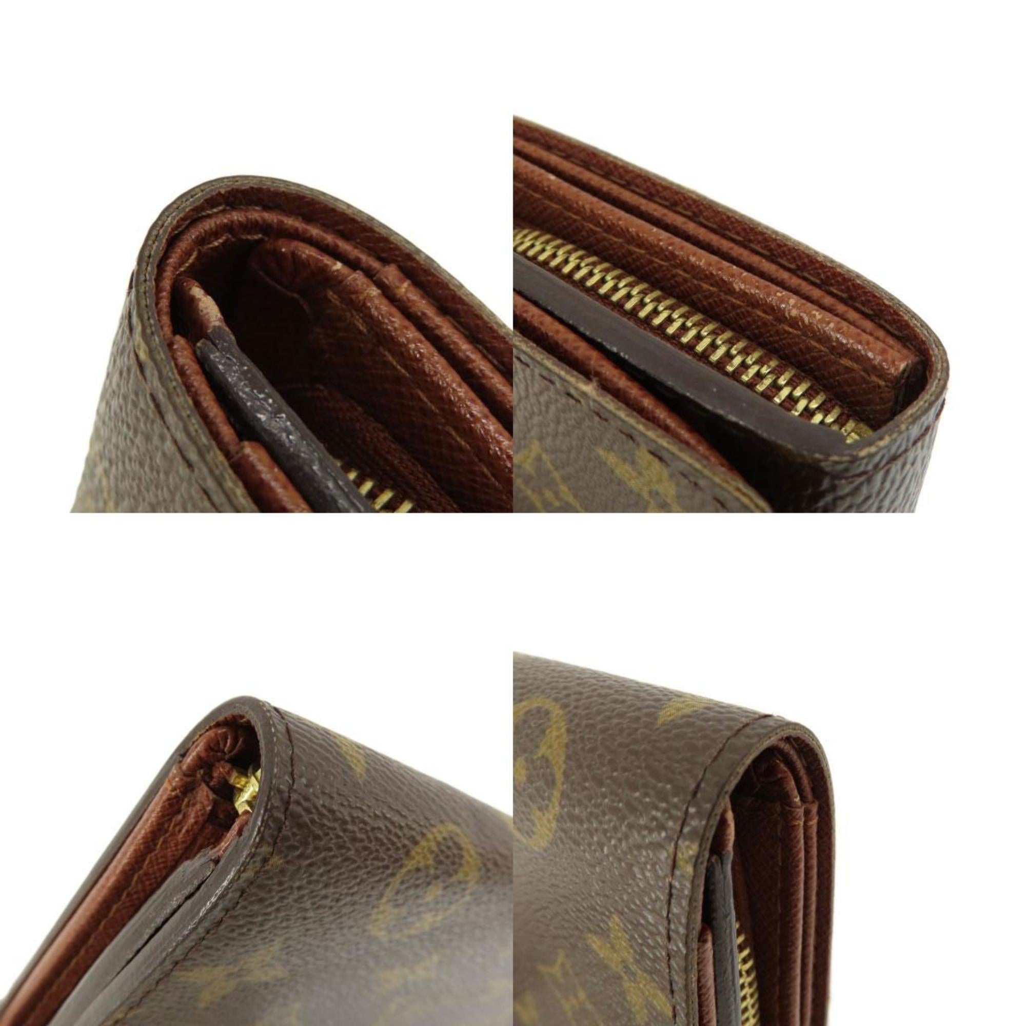 Louis Vuitton Brown Monogram Monogram Wallet (Bi-Fold) (Pre-Owned)