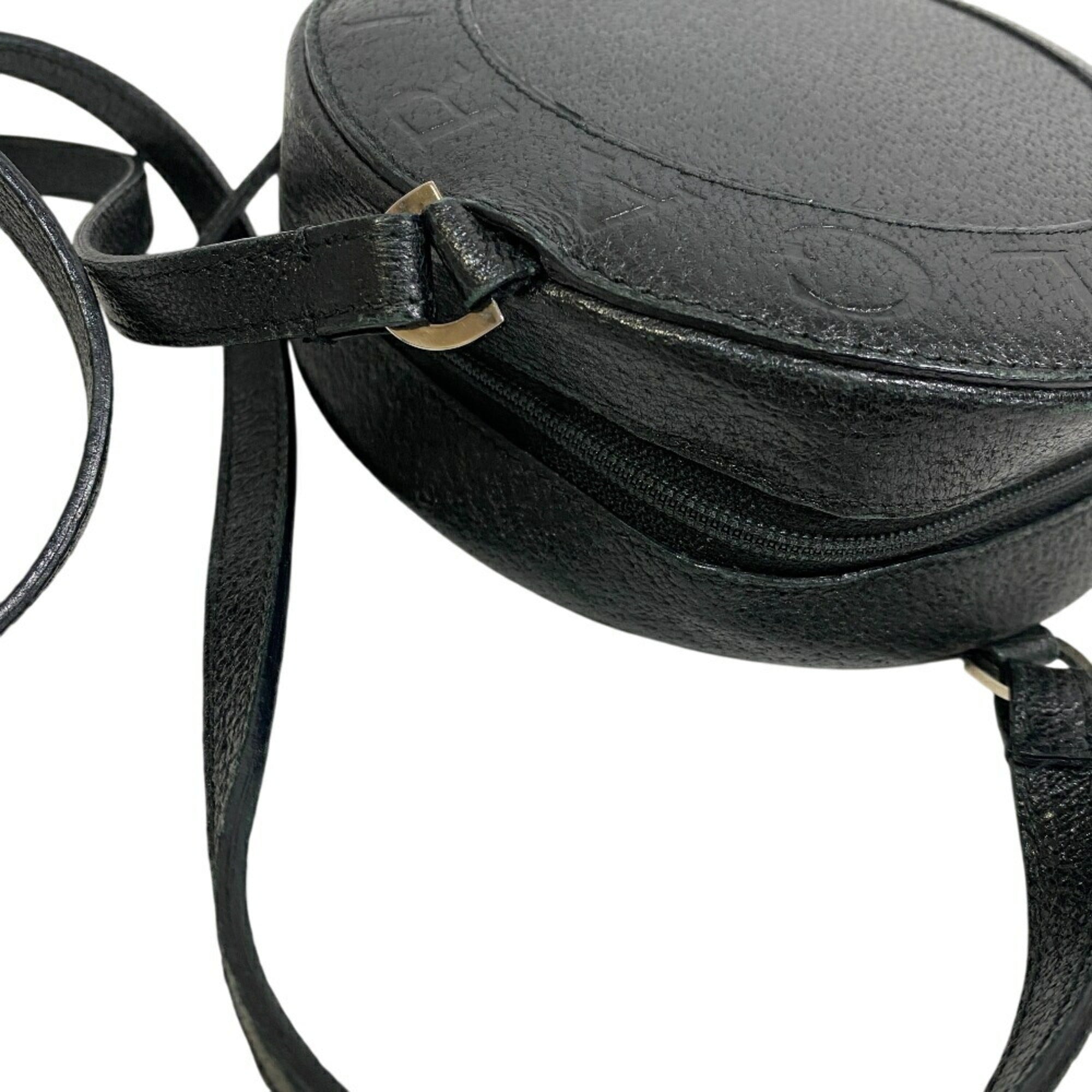 Bvlgari Black Leather Shoulder Bag (Pre-Owned)