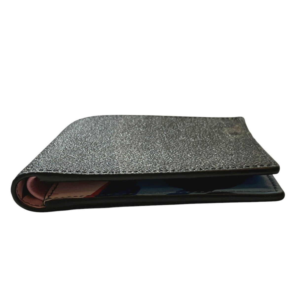 Etro Gray Pvc Leather Wallet (Bi-Fold) (Pre-Owned)