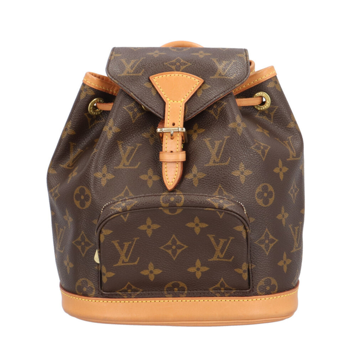 Louis Vuitton Brown Monogram Canvas Backpack (Pre-Owned)