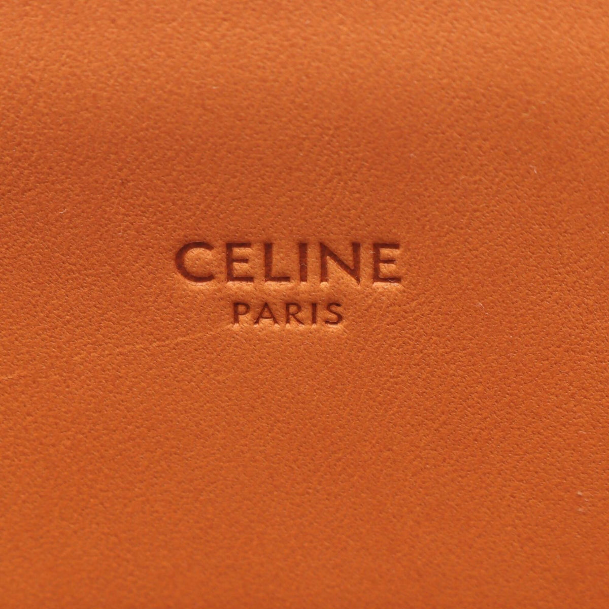 Celine Brown White Canvas Leather Handbag Tote Bag (Pre-Owned)