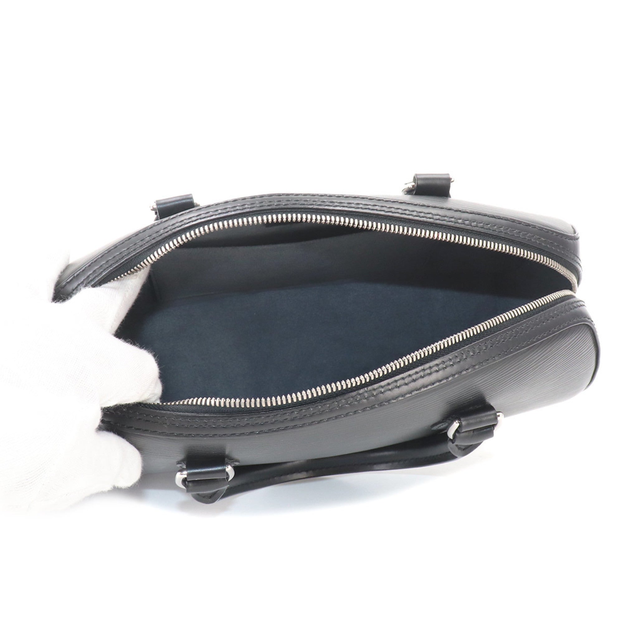 Louis Vuitton Noir Epi Leather Handbag (Pre-Owned)
