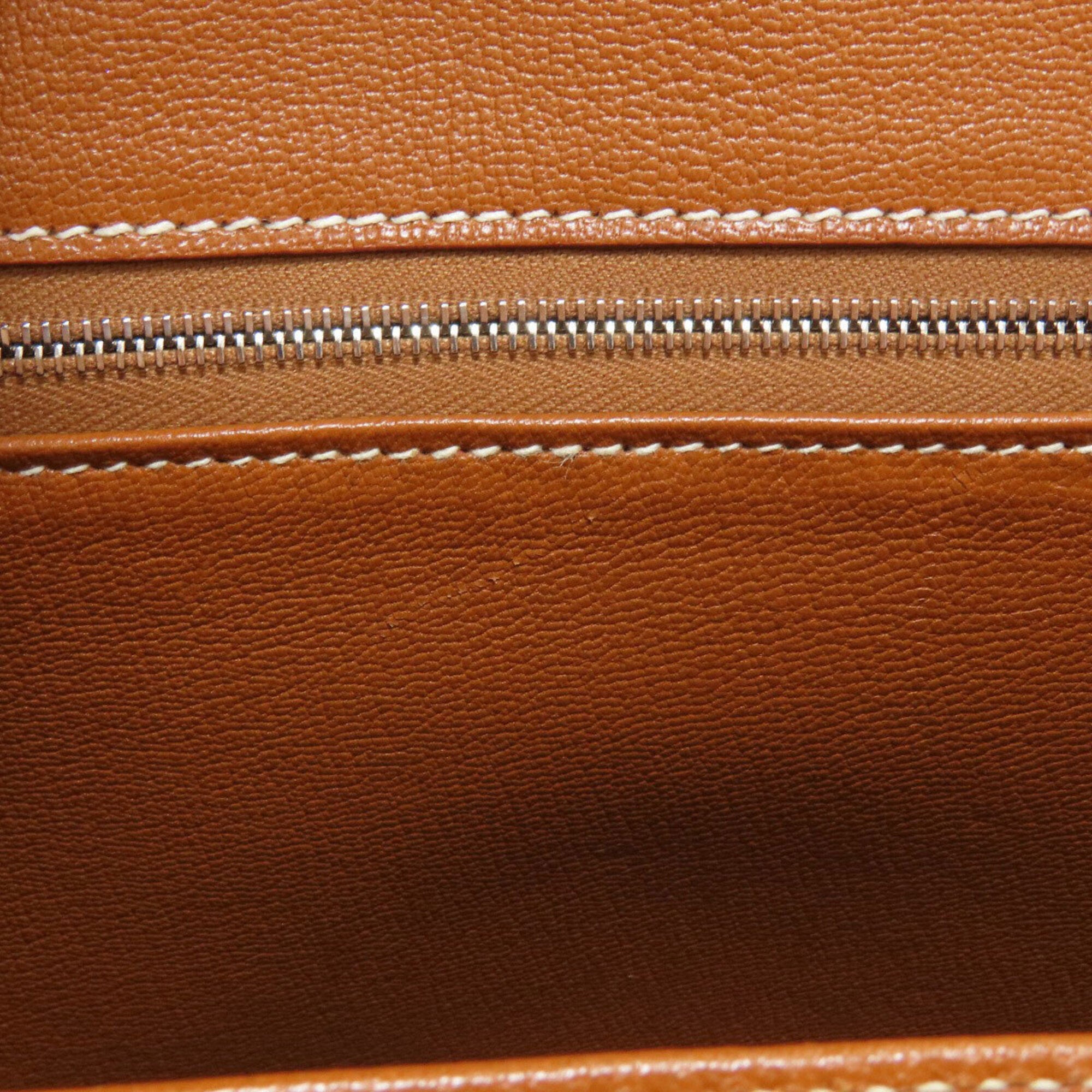 Hermes Gold Epsom Leather Handbag (Pre-Owned)