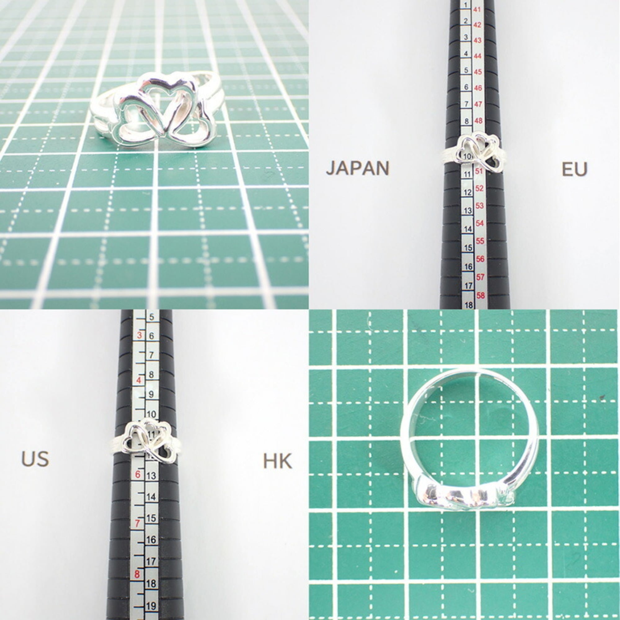 Tiffany Sterling Silver 925 Band Ring (Pre-Owned)