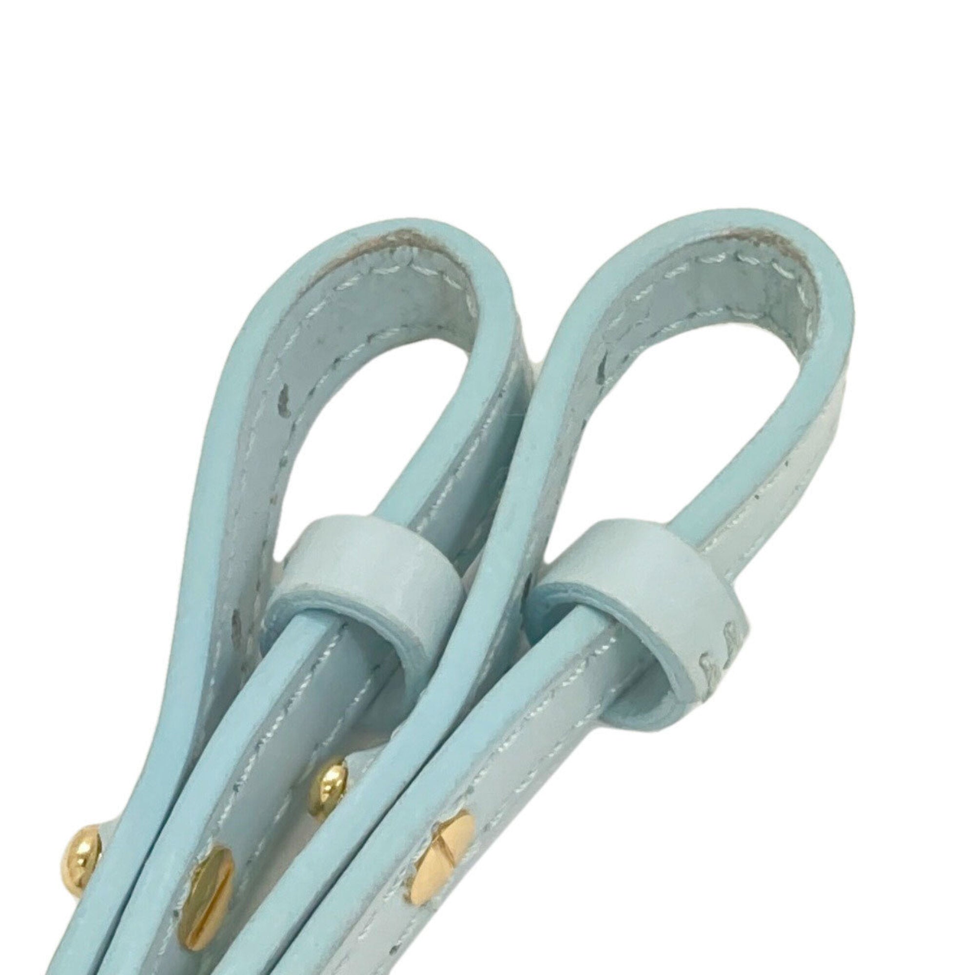 Marni Light Blue Raffia Leather Handbag (Pre-Owned)