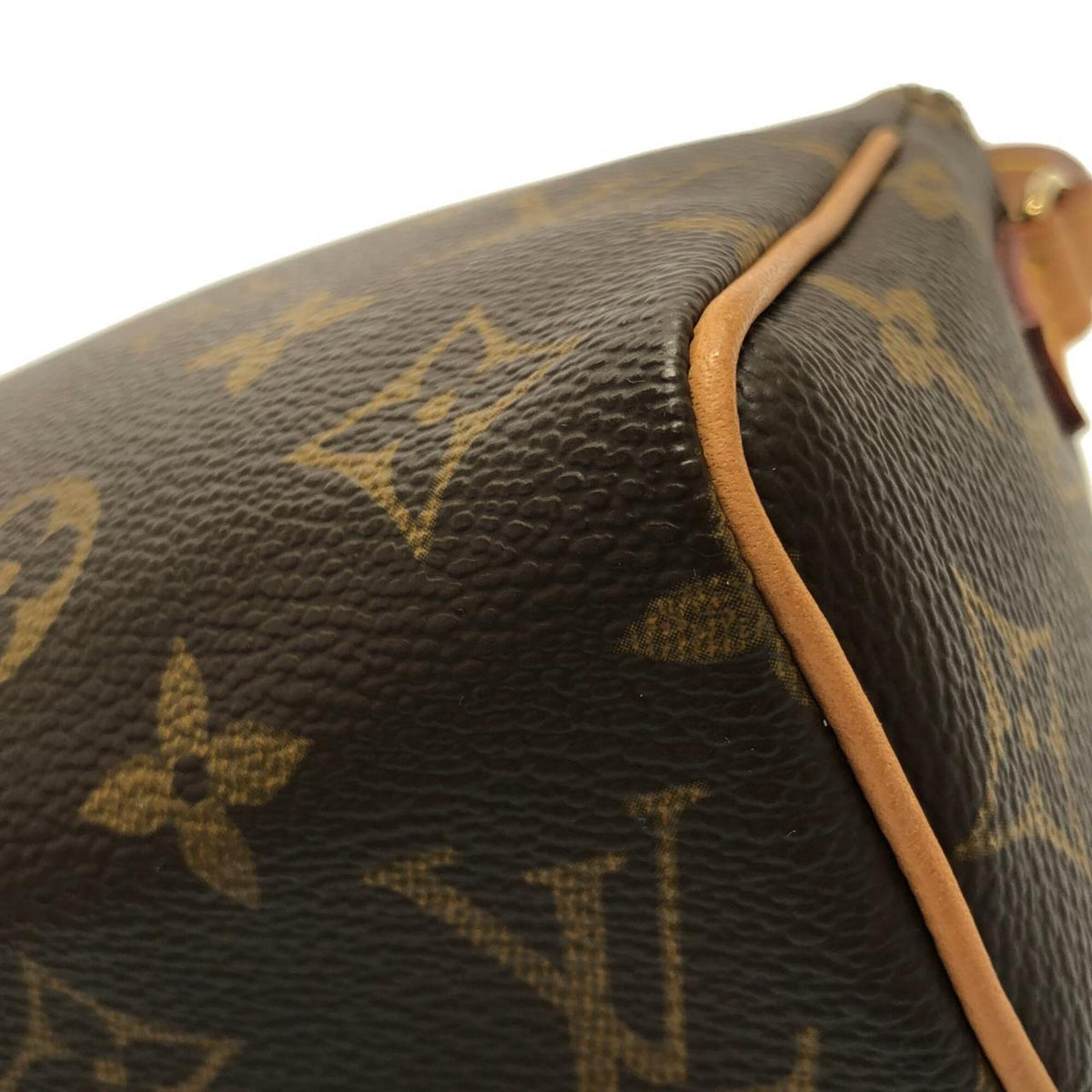 Louis Vuitton Marron Coated Canvas Handbag (Pre-Owned)