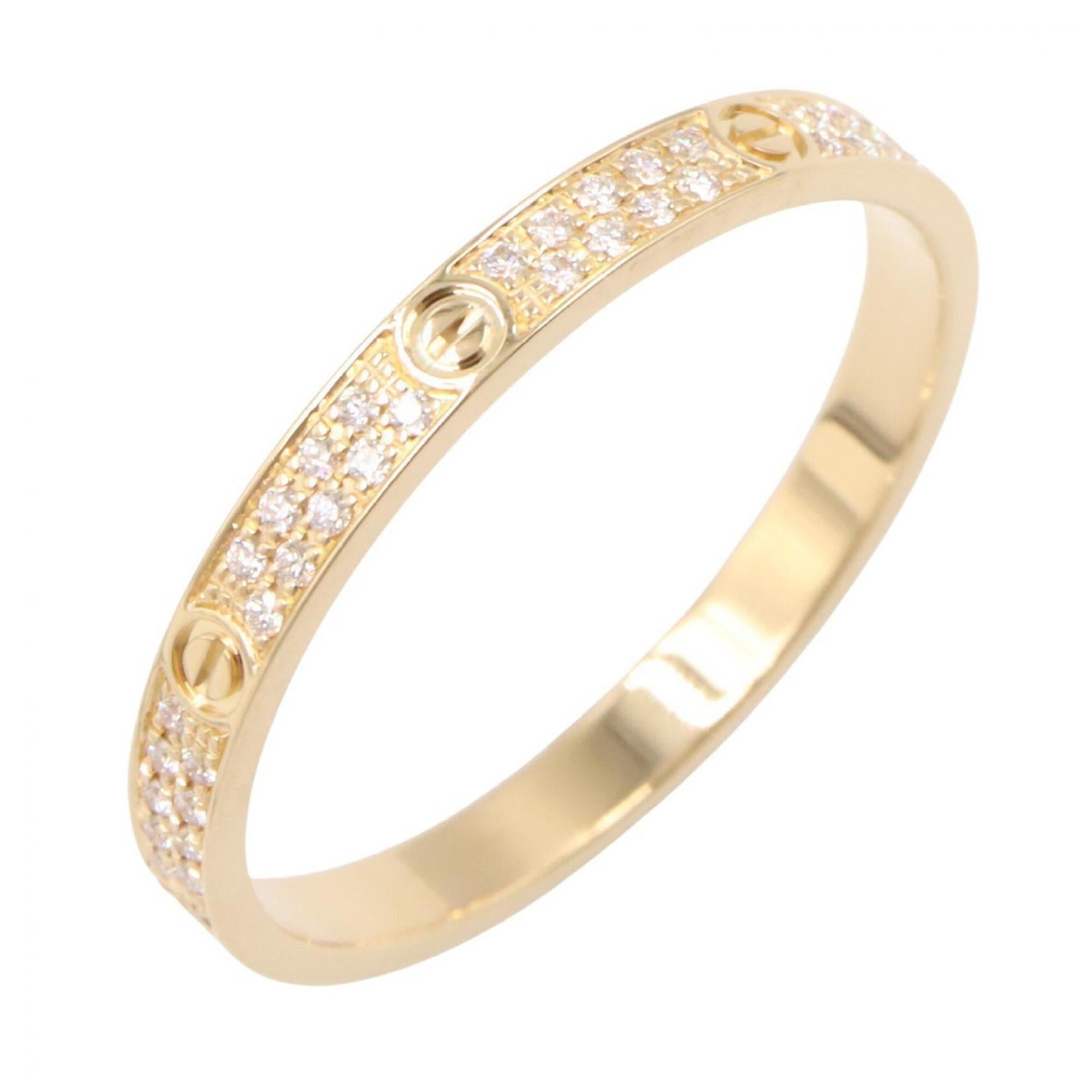 Cartier Gold Clear Yellow Gold (18K) Band Ring (Pre-Owned)