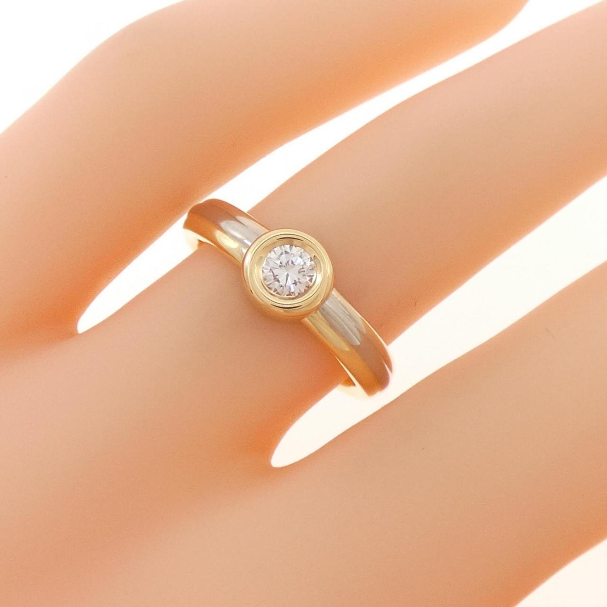 Cartier Pink Gold White Gold Yellow Gold Yellow Gold (18K) Pink Gold (18K) White Gold (18K) Band Ring (Pre-Owned)