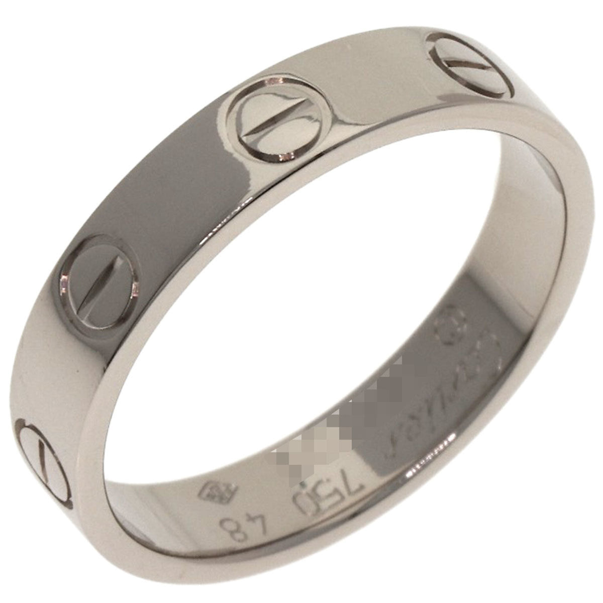 Cartier White Gold (18K) Band Ring (Pre-Owned)