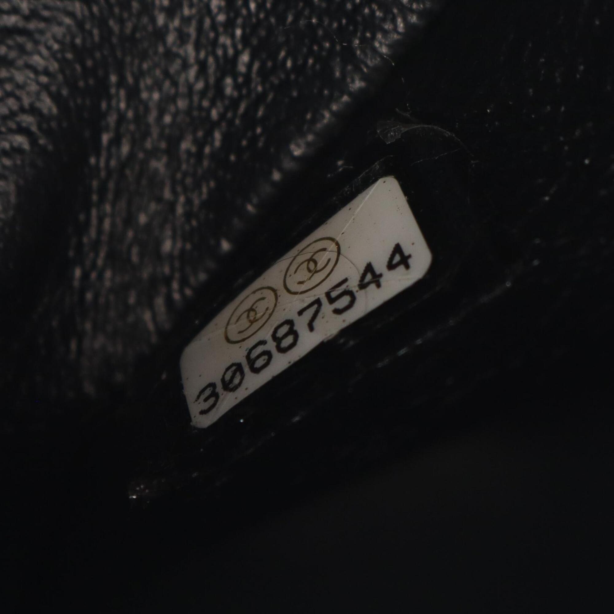 Chanel Black Handbag Shoulder Bag (Pre-Owned)