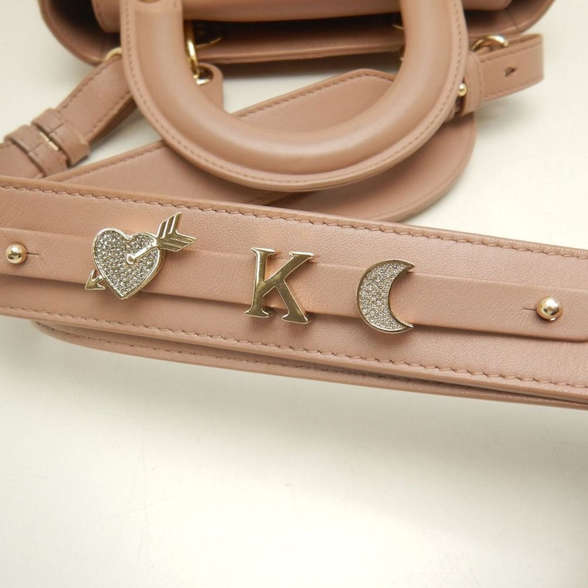 Christian Dior Pink Leather Handbag (Pre-Owned)