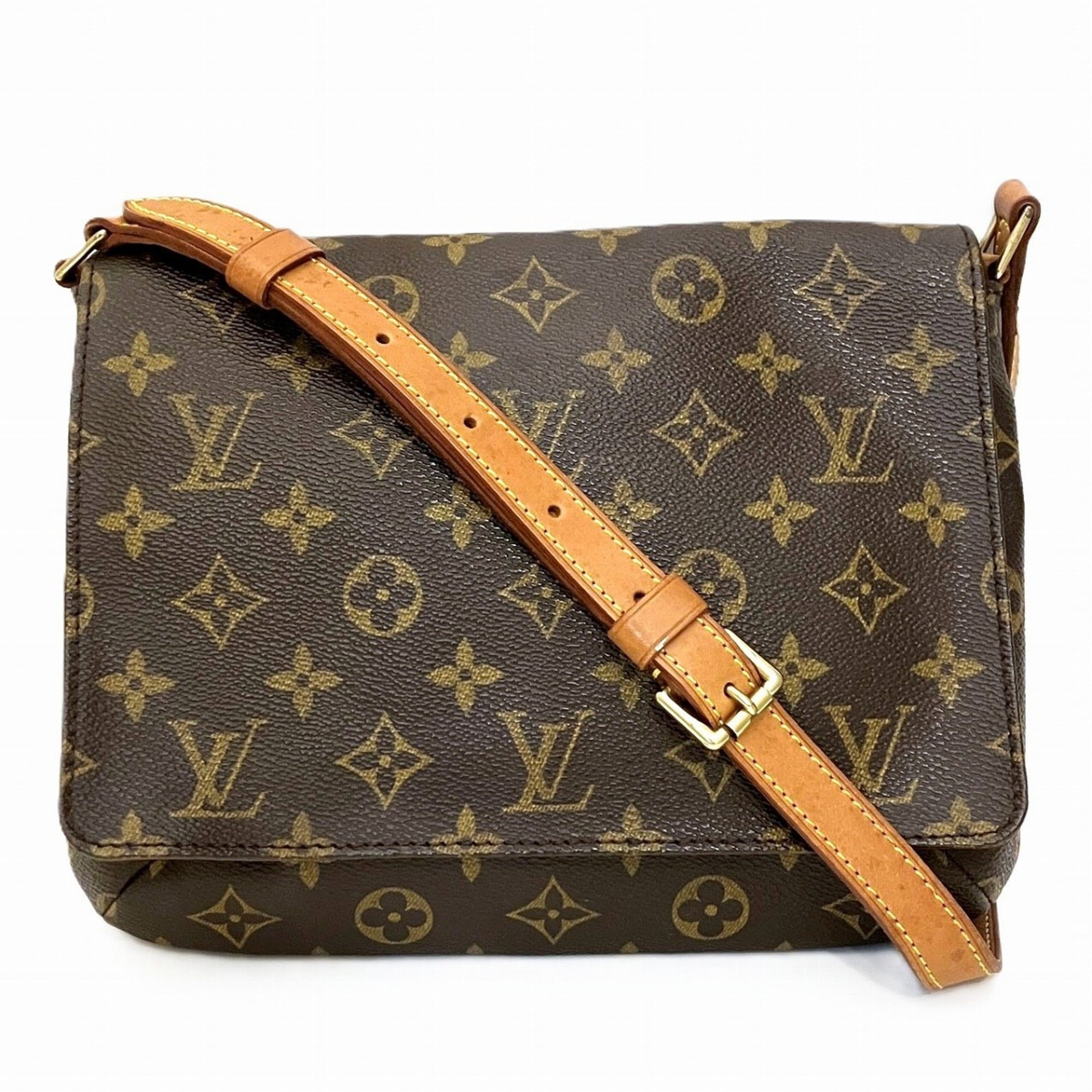 Louis Vuitton Brown Monogram Shoulder Bag (Pre-Owned)