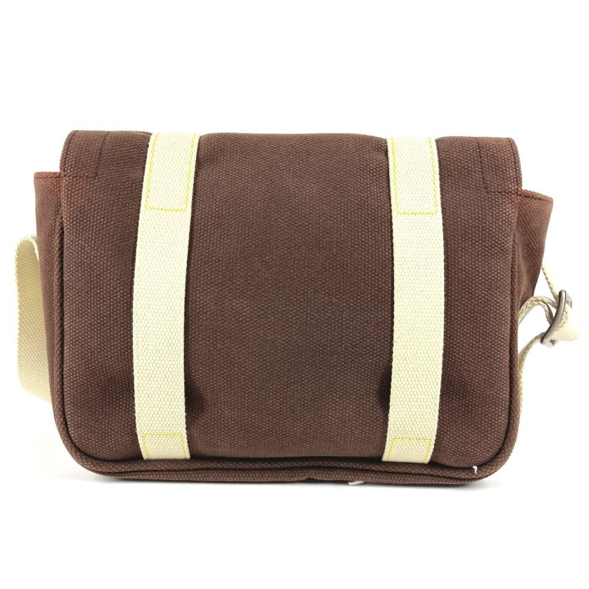 Louis Vuitton Brown Canvas Shoulder Bag (Pre-Owned)