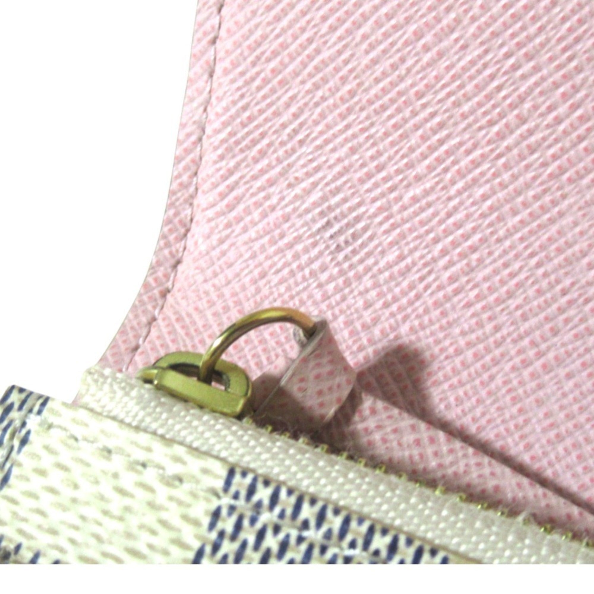 Louis Vuitton Ivory Navy Rose Ballerine Damier Azur Long Wallet (Bi-Fold) (Pre-Owned)