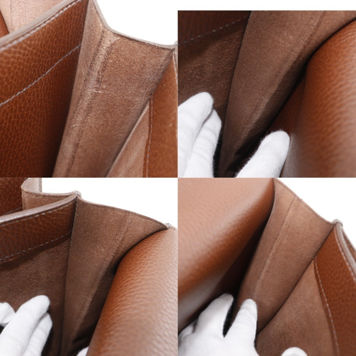 Hermes Sac A Depeche Brown Fjord Leather Briefcase (Pre-Owned)