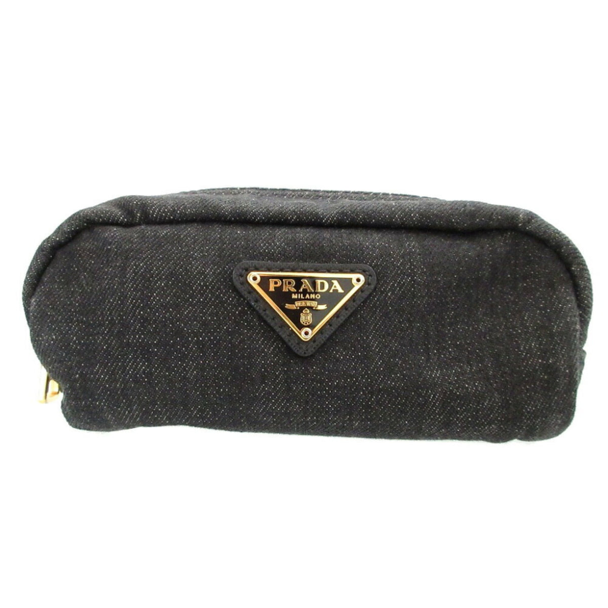 Prada Denim Pouch (Pre-Owned)
