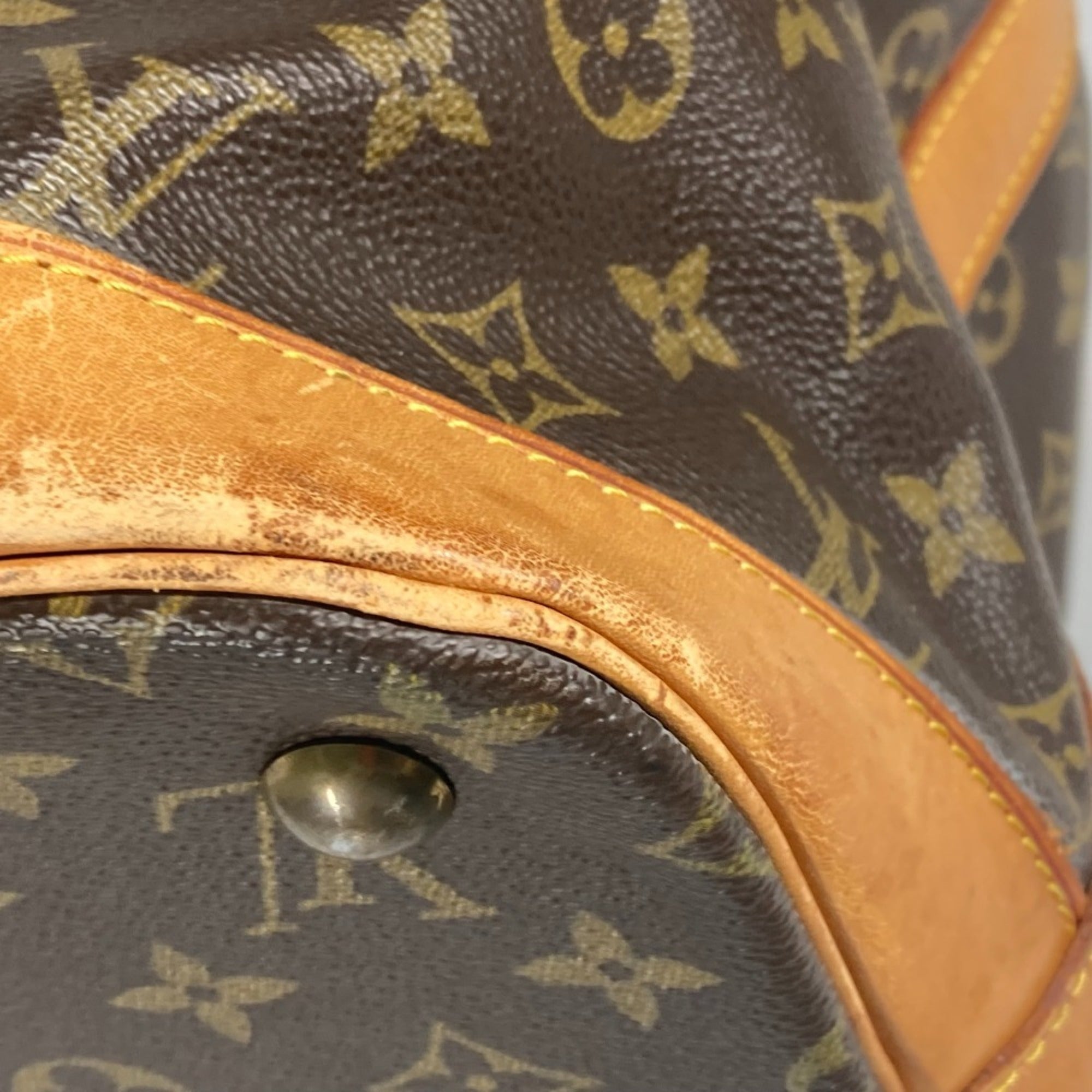 Louis Vuitton Brown Monogram Boston Bag Handbag (Pre-Owned)