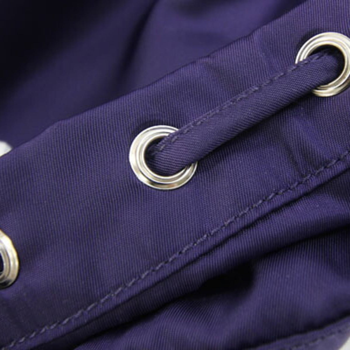 Prada Purple Nylon Leather Pouch (Pre-Owned)