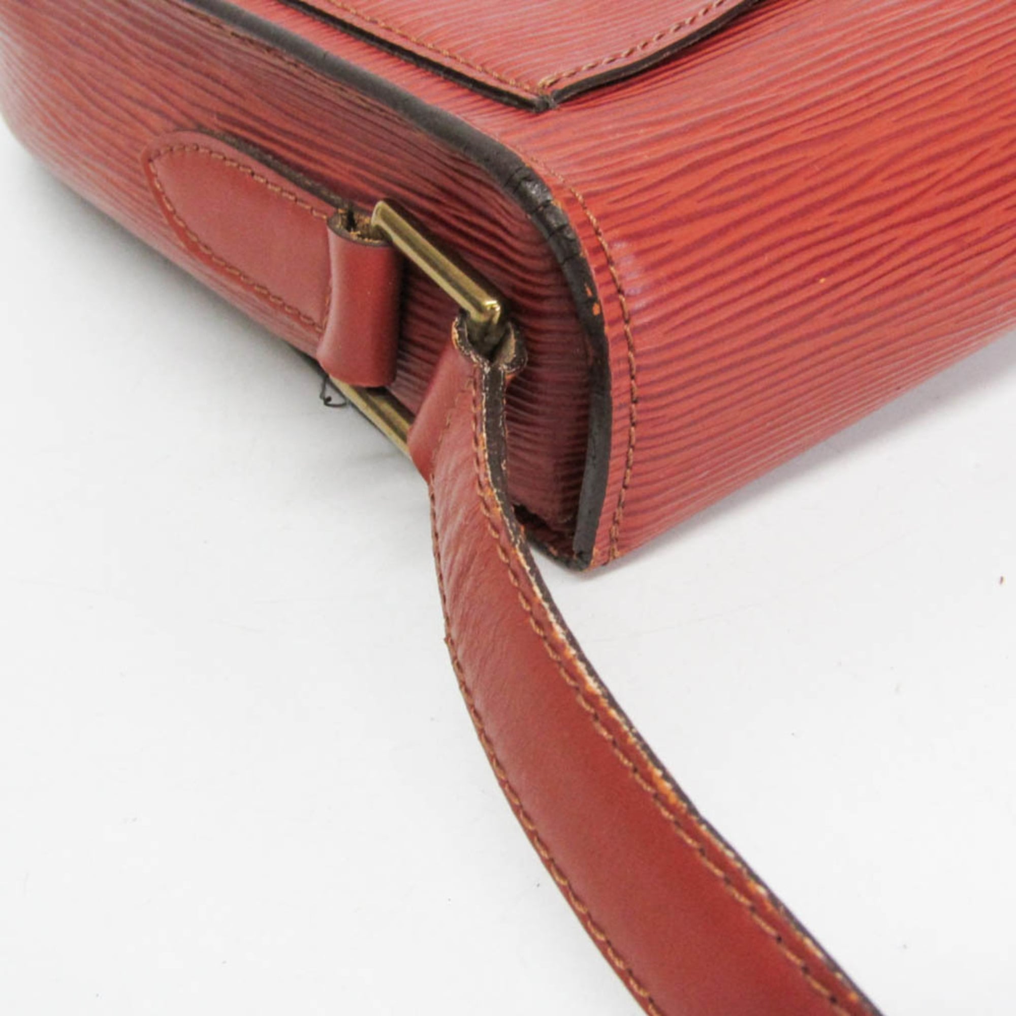 Louis Vuitton Epi Kenyan Brown Epi Leather Shoulder Bag (Pre-Owned)