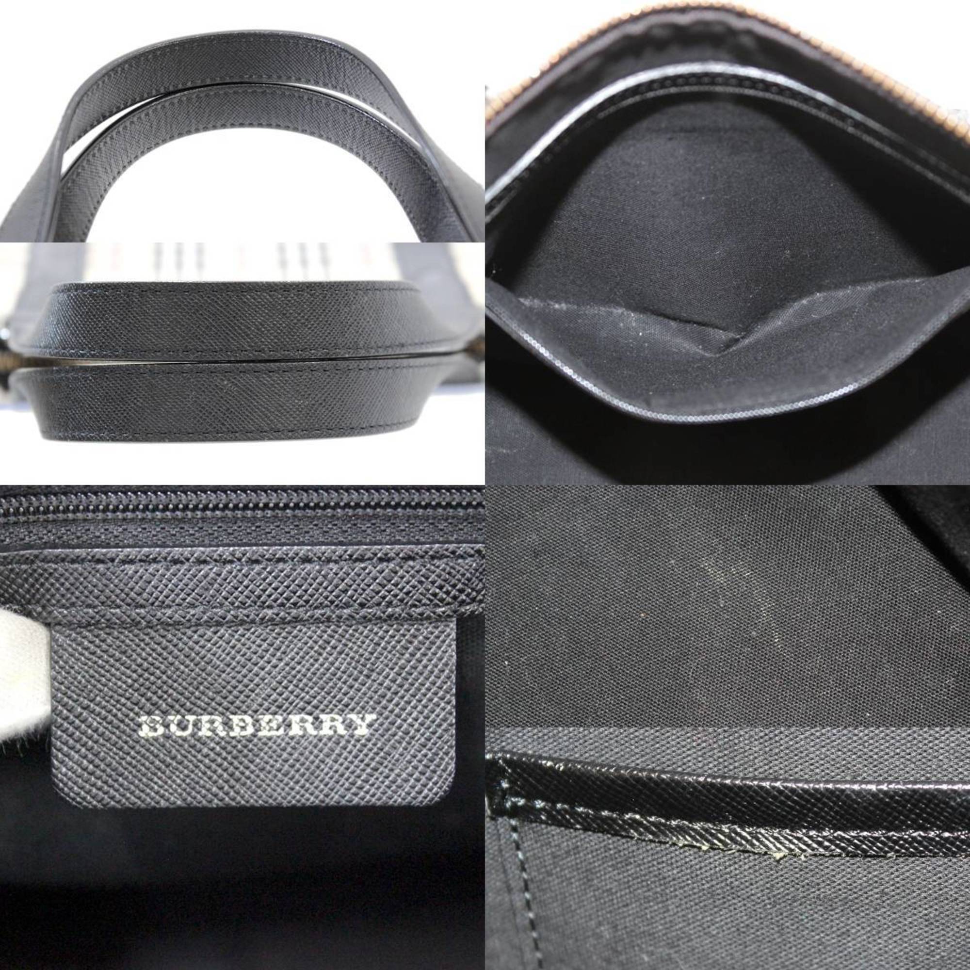Burberry Multi-Color Canvas Handbag (Pre-Owned)