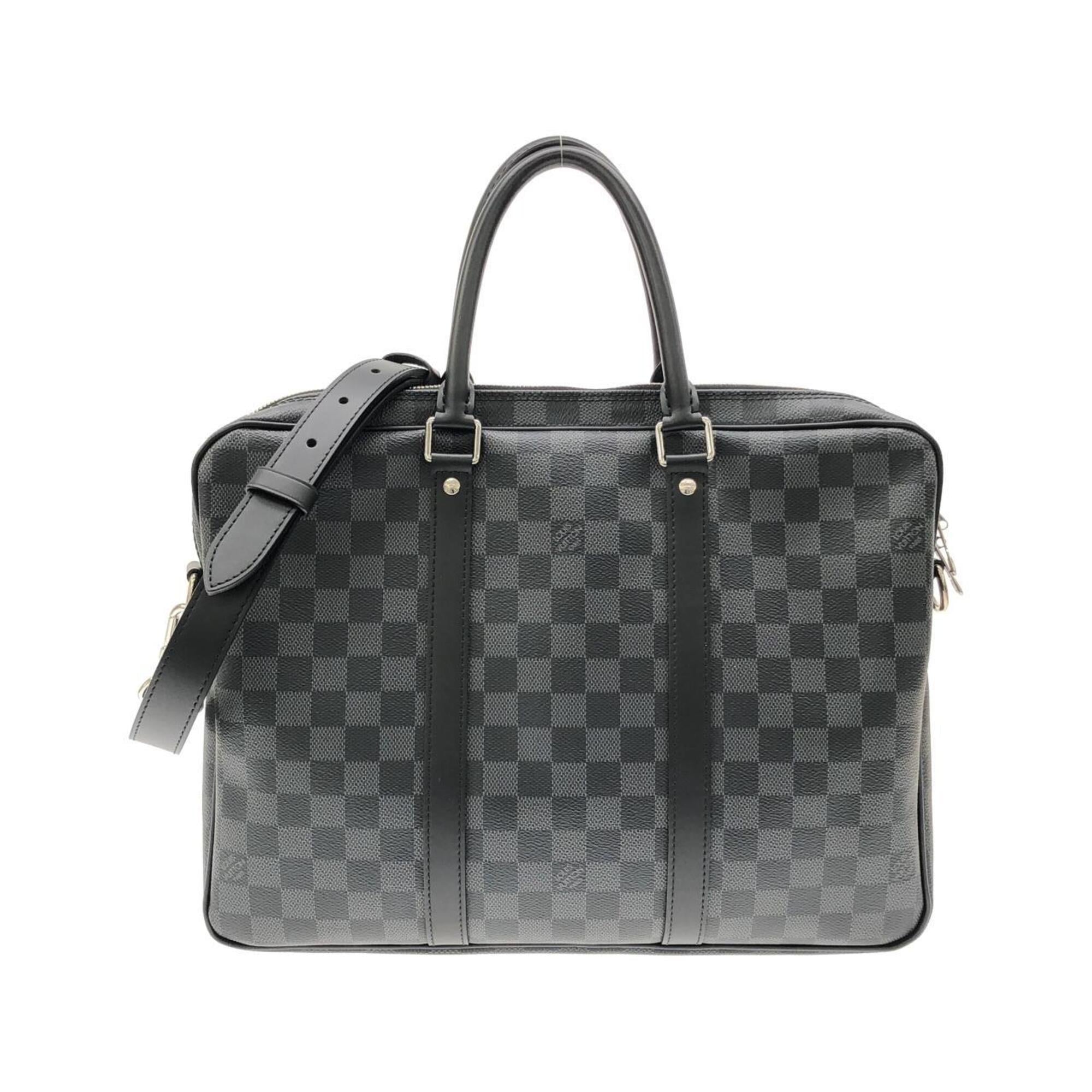 Louis Vuitton Damier Graphite Graphite Damier Graphite Handbag (Pre-Owned)